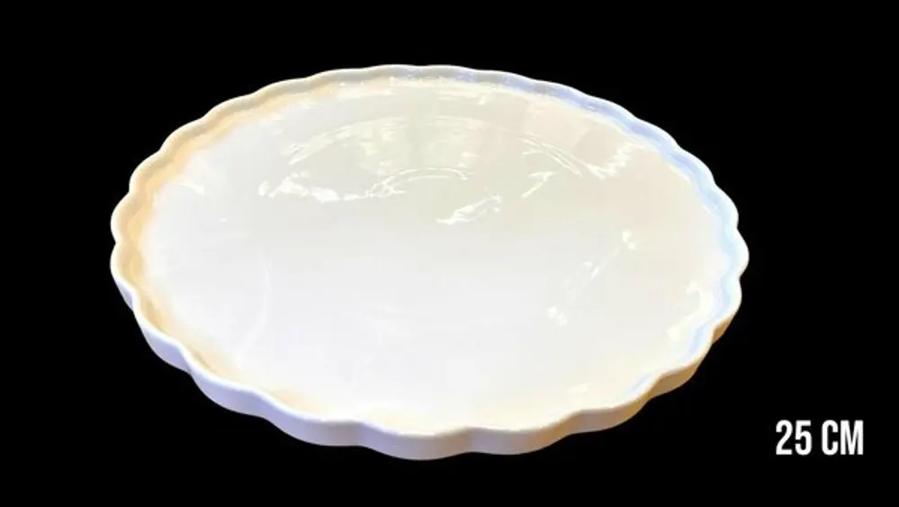 Roy King Twist 25 Cm Porselen Servis Tabak Hrn001-3