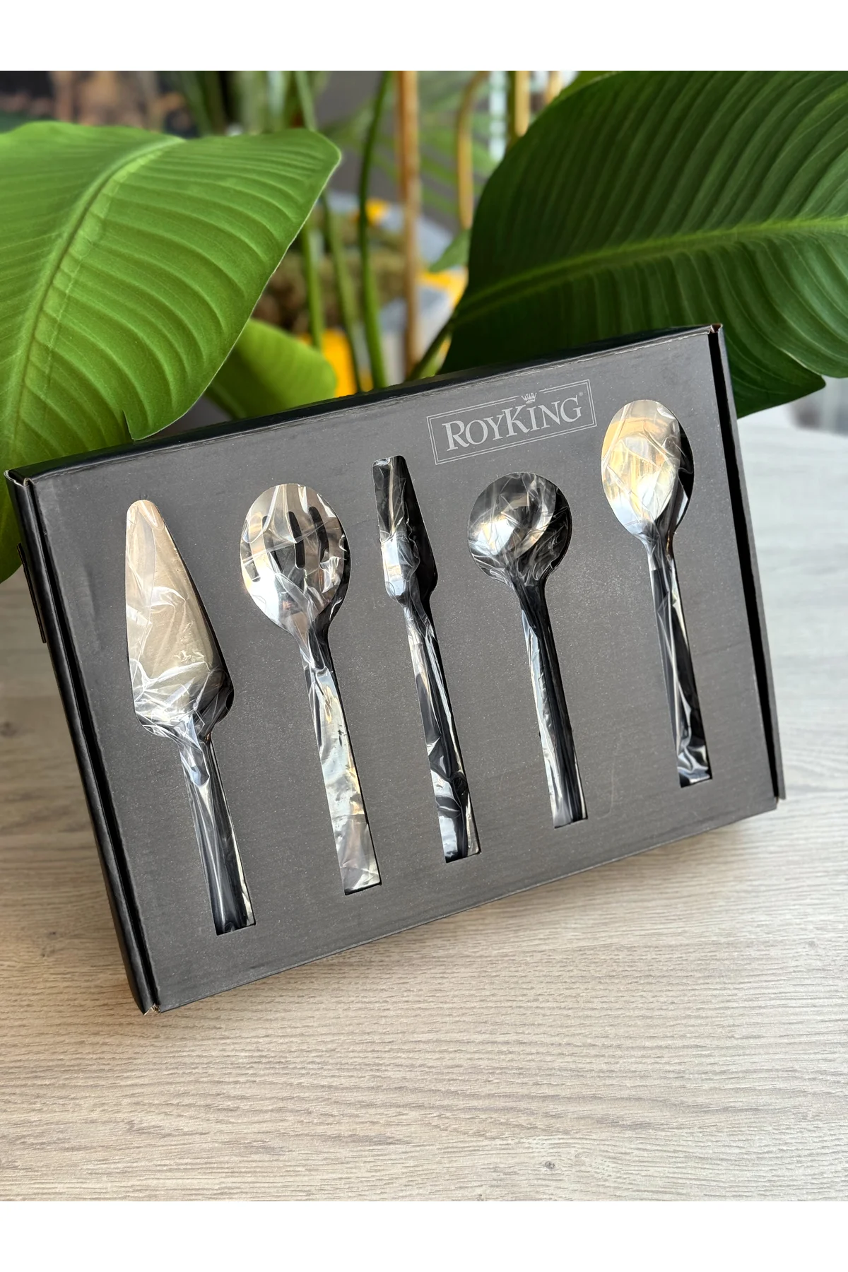 Roy Kıng Venus 5 Prç Çelik Sos Takımı