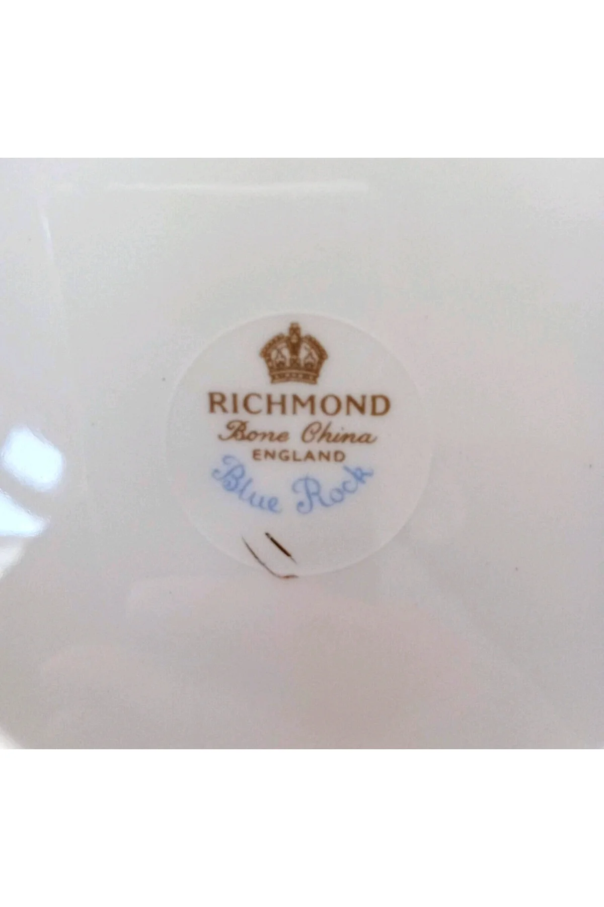 Royal Albert Richmond-Blue Rock Antika Pasta Tabağı 3'lü Set 18 c