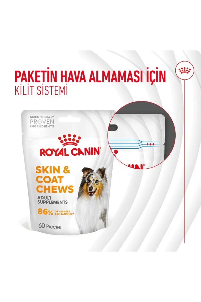 Royal Canin Deri ve Tüy Sağlığı Destekleyici Yetişkin Köpek Ödül 