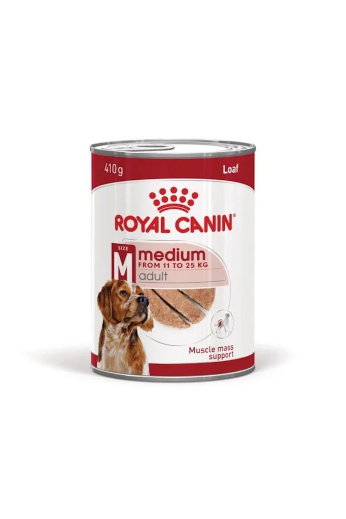 Royal Canin Loaf Mousse Orta Irk Ezme Yetişkin Köpek Konservesi 4