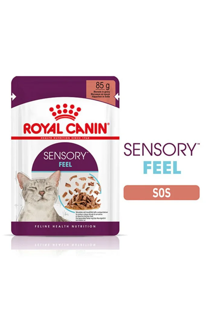 Royal Canin Sensory Feel Pouch Yaş Kedi Maması 85 Gr