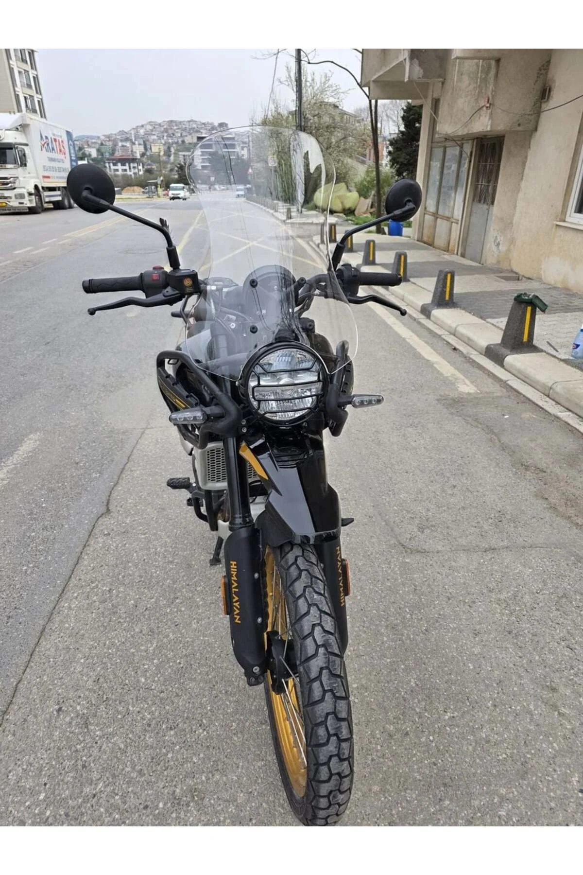 Royal Enfield Himalayan 450 Ön Cam 2023-2026 Model 49cm Şeffaf Re