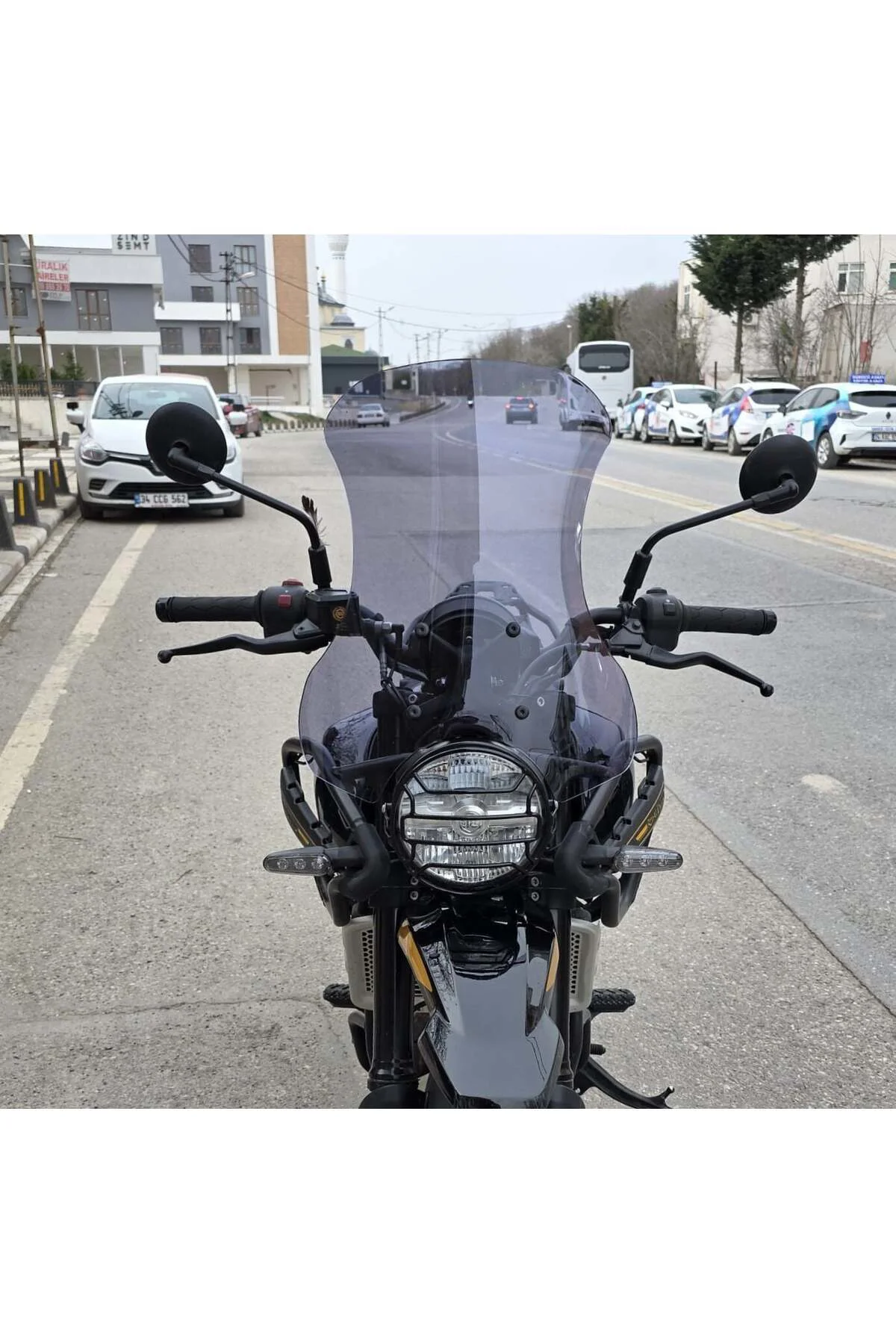 Royal Enfield Himalayan 450 Ön Cam 2023-2026 Model 49cm Füme Renk