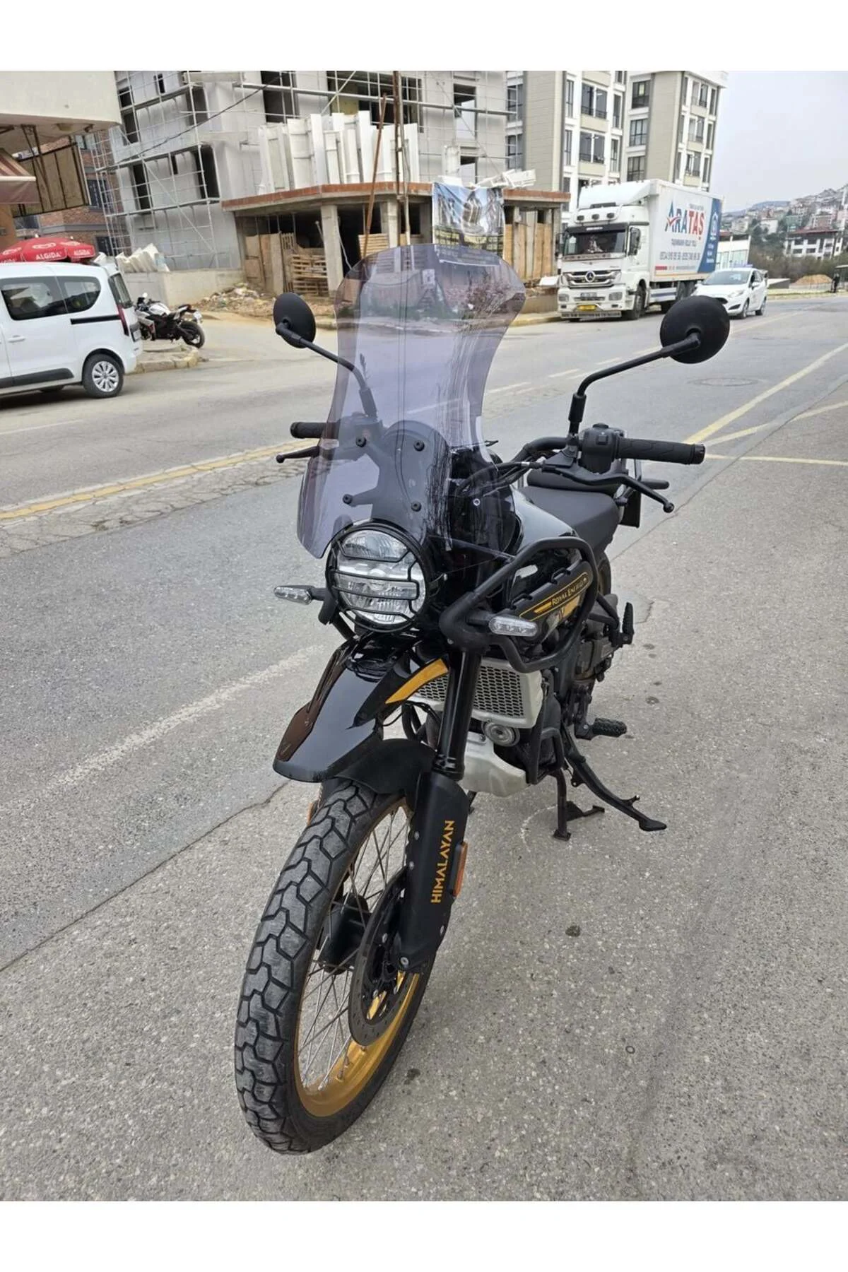 Royal Enfield Himalayan 450 Ön Cam 2023-2026 Model 49cm Füme Renk
