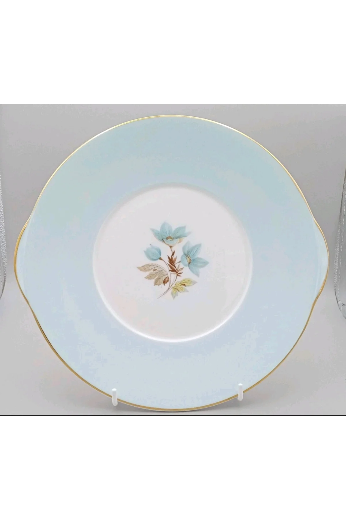 Royal Grafton Miranda Blue Antika Kek Servis Tabağı(25 cm)