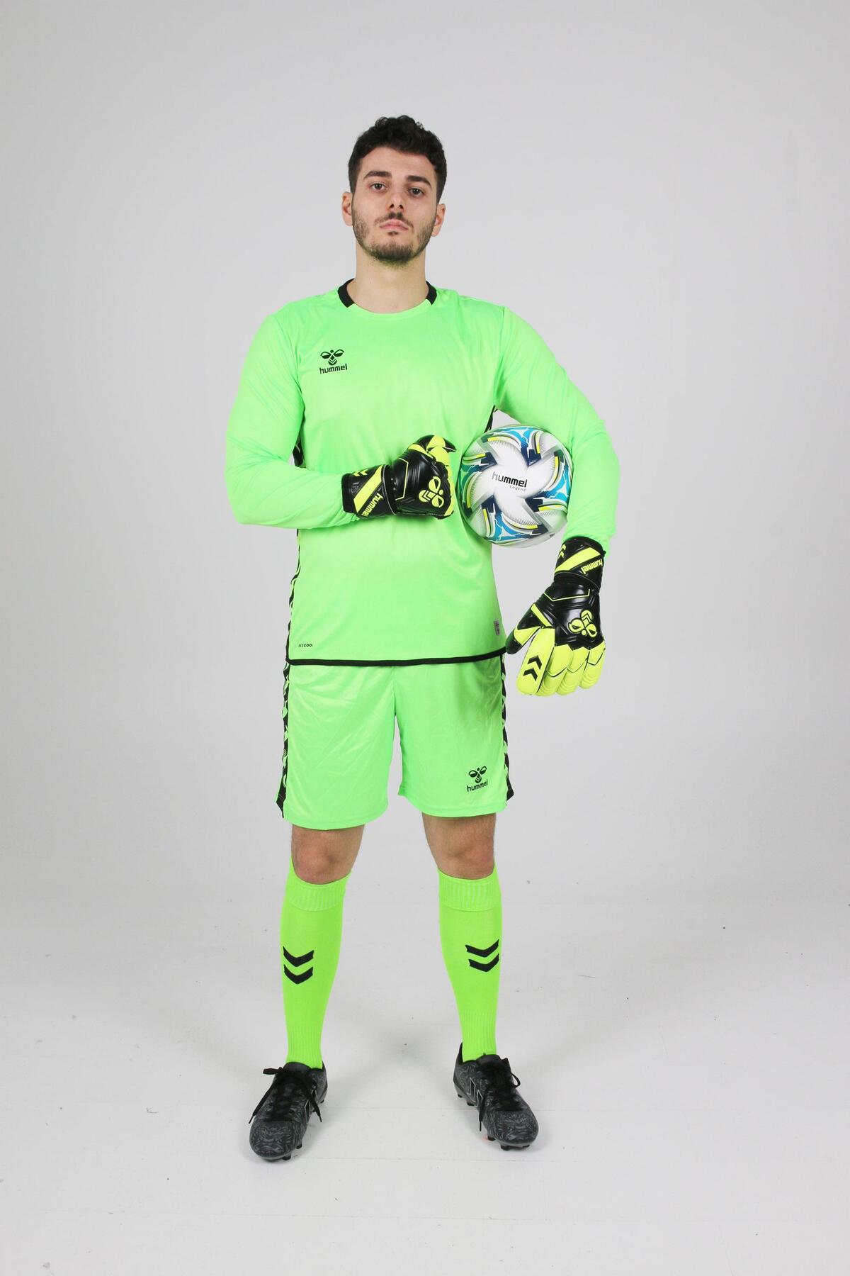 Hummel Royal Kaleci Forması Neon Yeşil