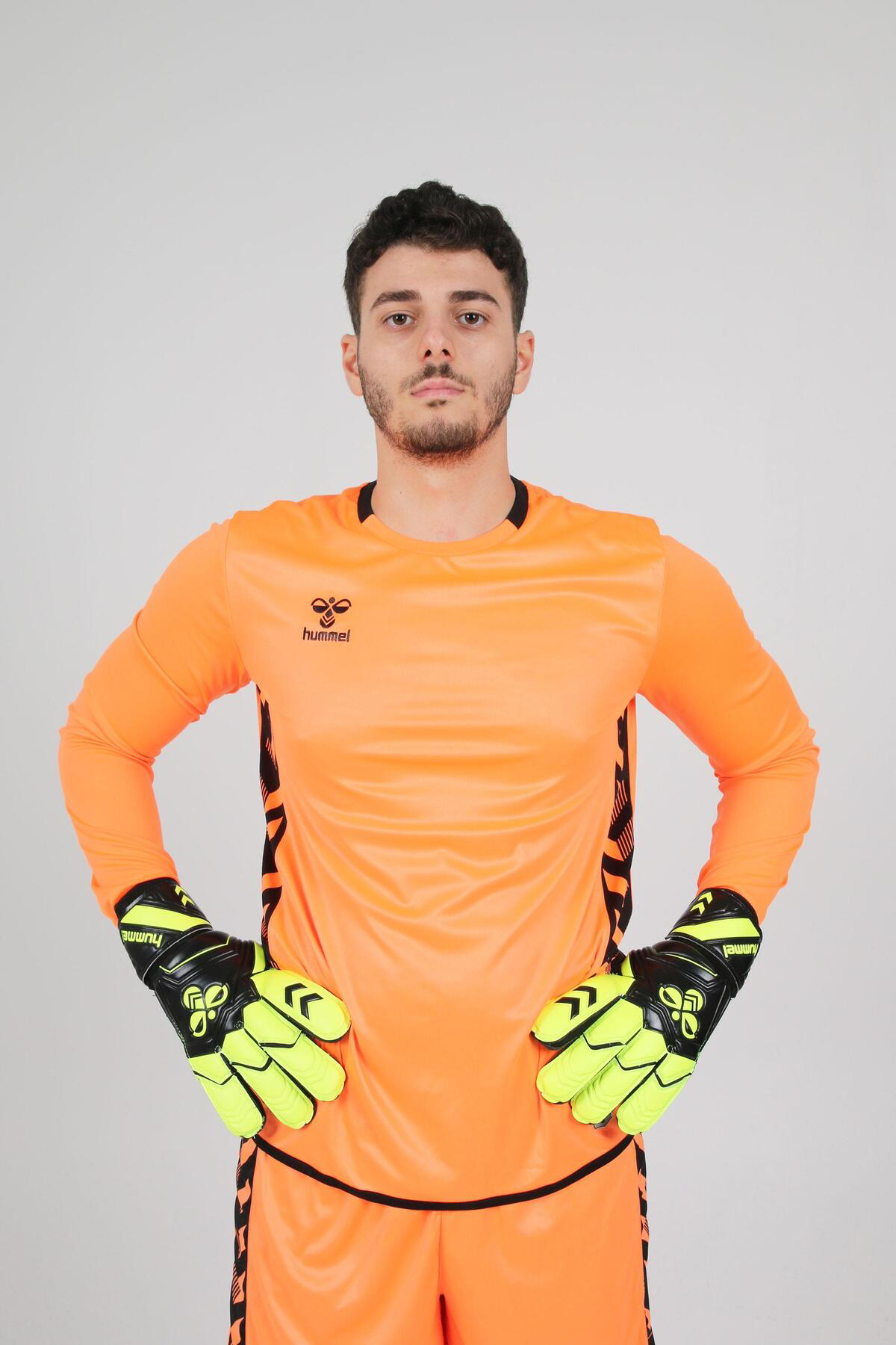 Hummel Royal Kaleci Forması Neon Turuncu