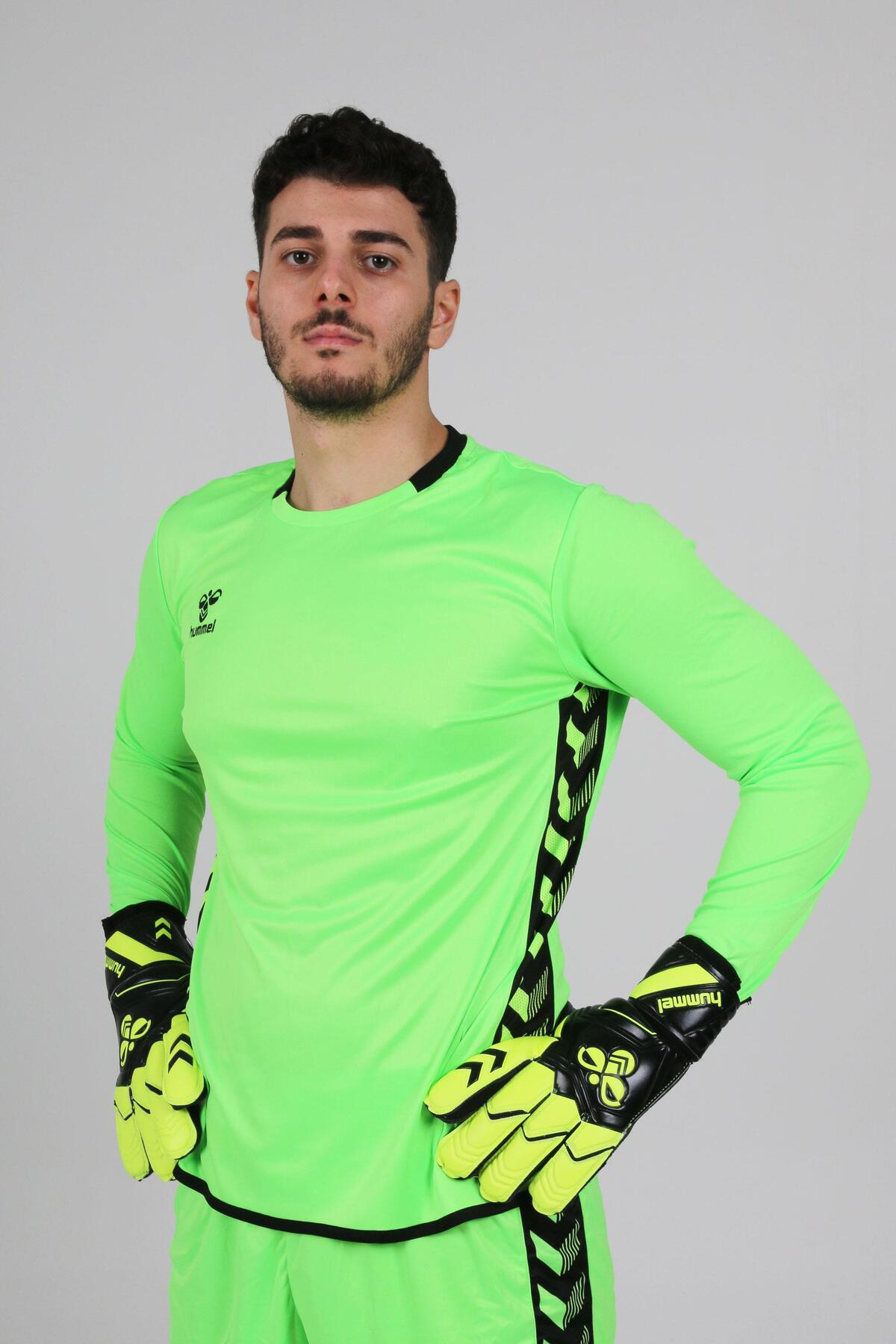 Hummel Royal Kaleci Forması Neon Yeşil