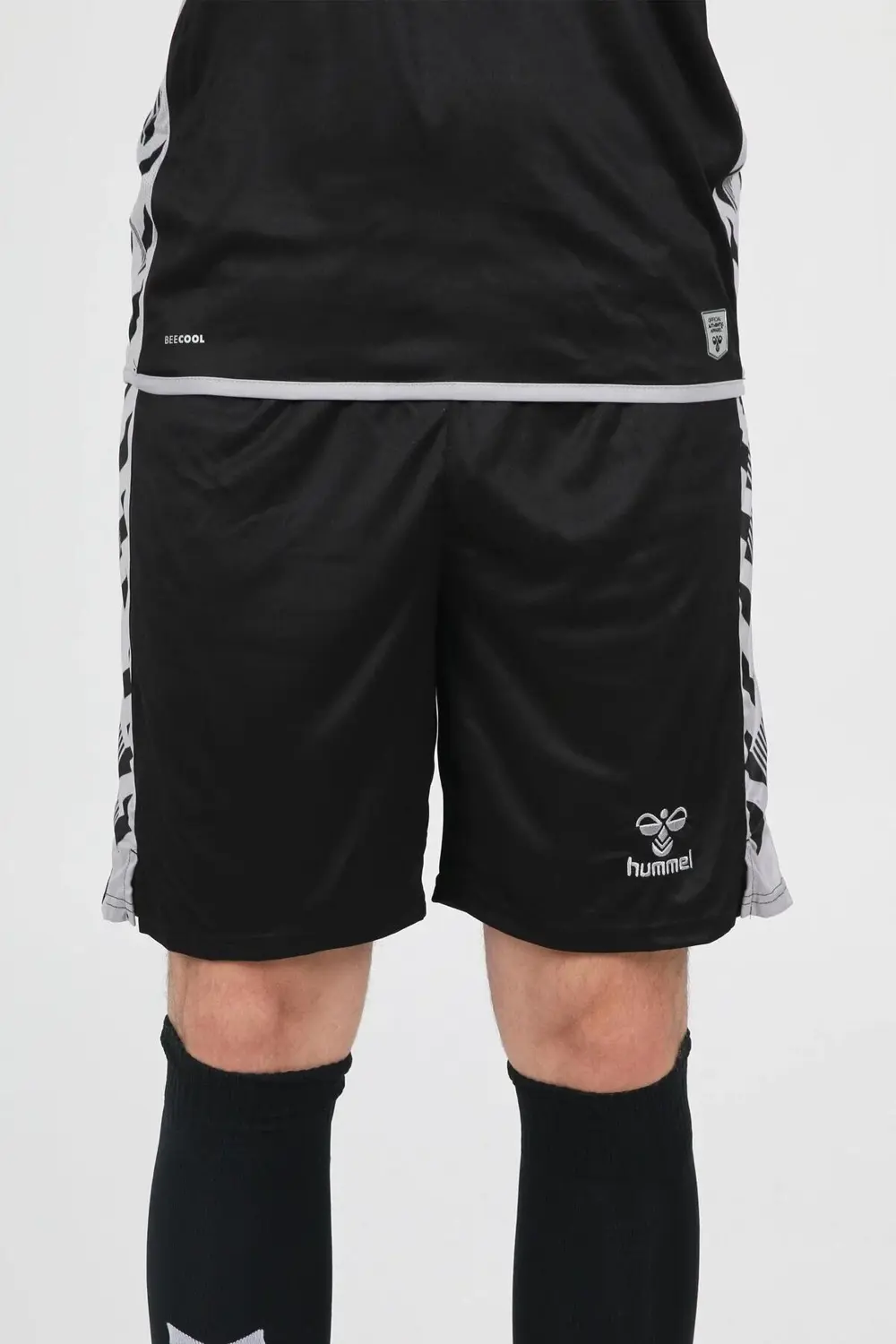 Royal Kaleci Şortu Siyah