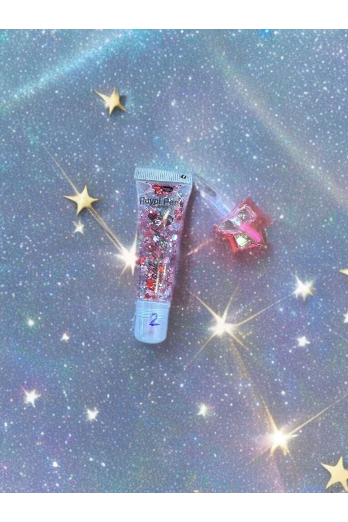 Royal Paris Royal Paris Nook Magl Lip Gloss Glitter Gel No:02