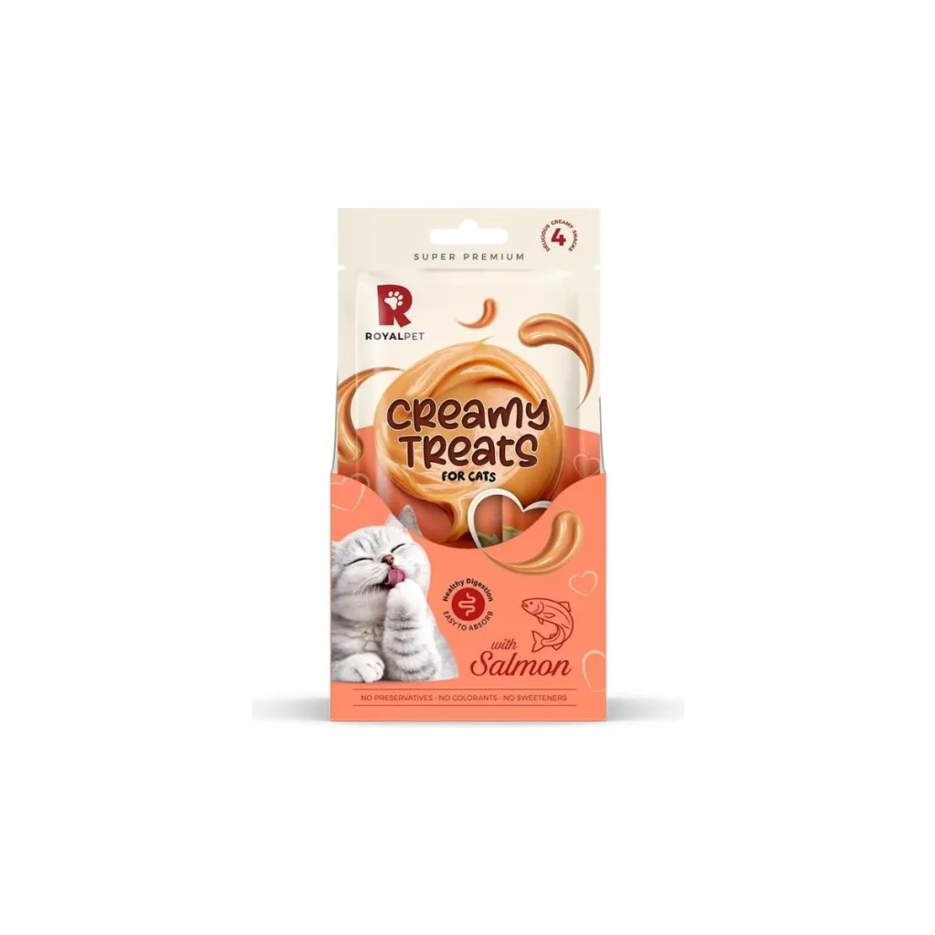 Royalpet Kediler İçin Somonlu Krema Ödül Maması 4x14gr Royalpet Kediler İçin Somonlu Krema Ödül Maması 4x14gr Fiyatı, Yorumları ve Özellikleri