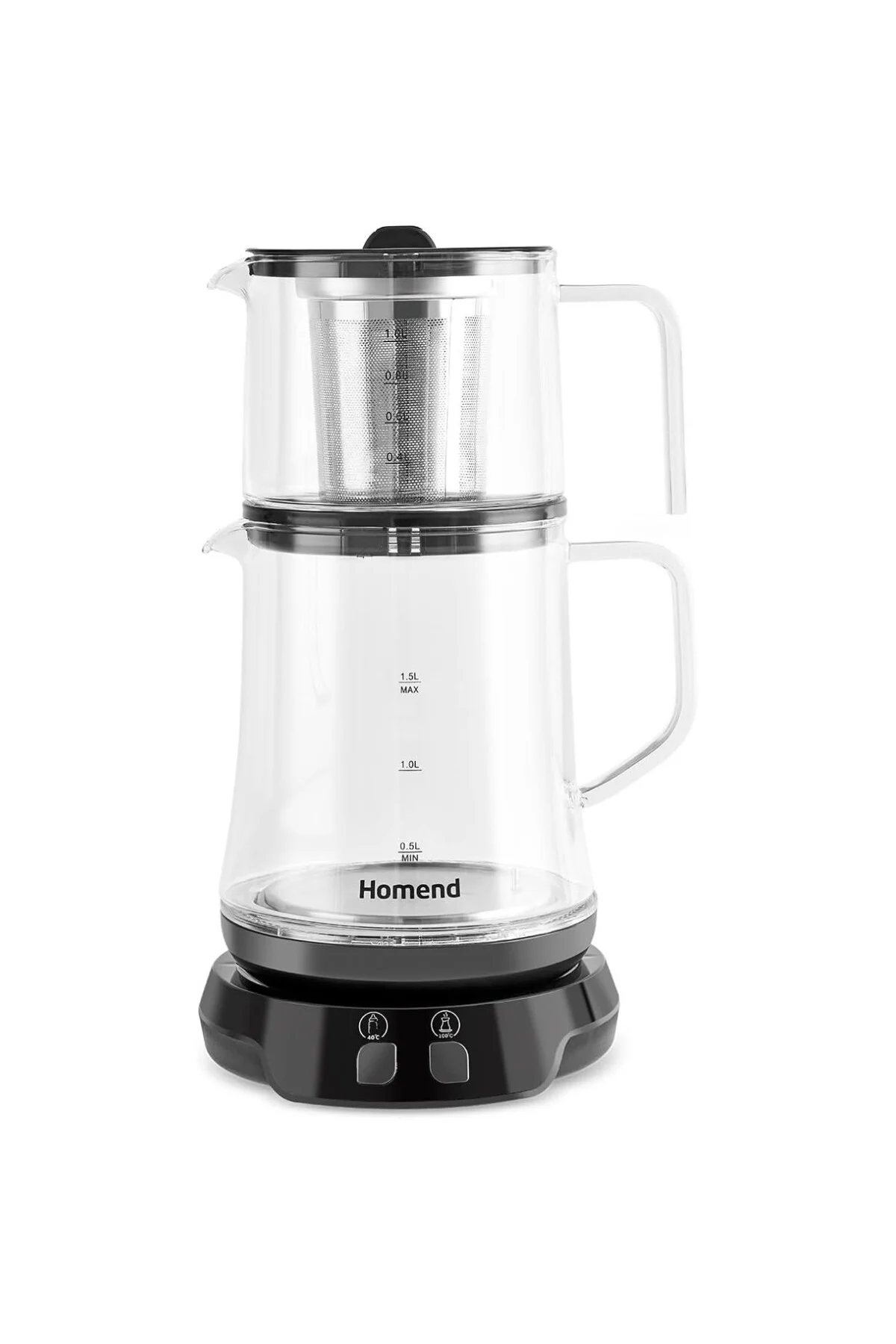 Royaltea 1758H Konuşan Çay Makinesi Siyah