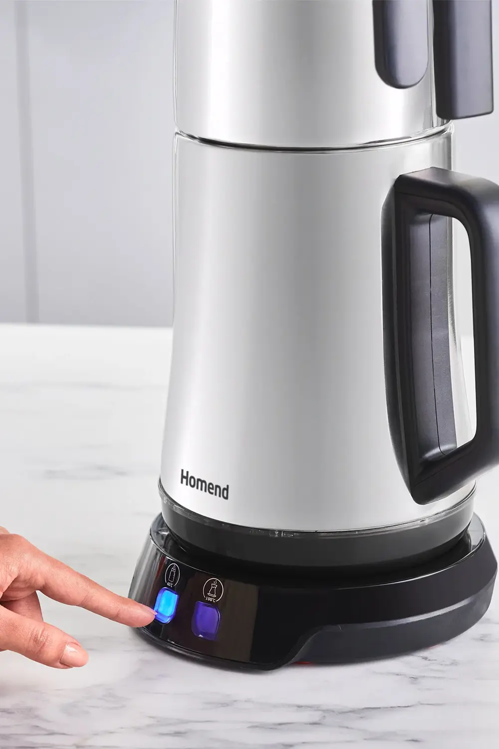 Royaltea Elegant 1776h Parlak Inox Çay Makinesi