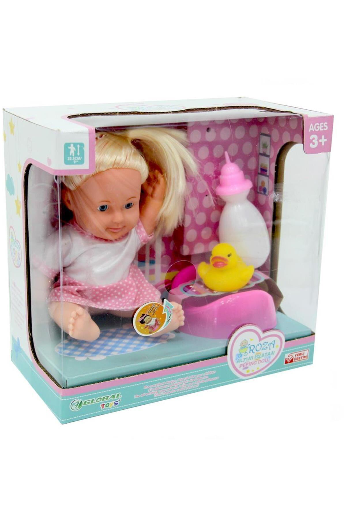 Oyuncak Store Roza Altını İslatan Bebek - Roza Peeing Doll