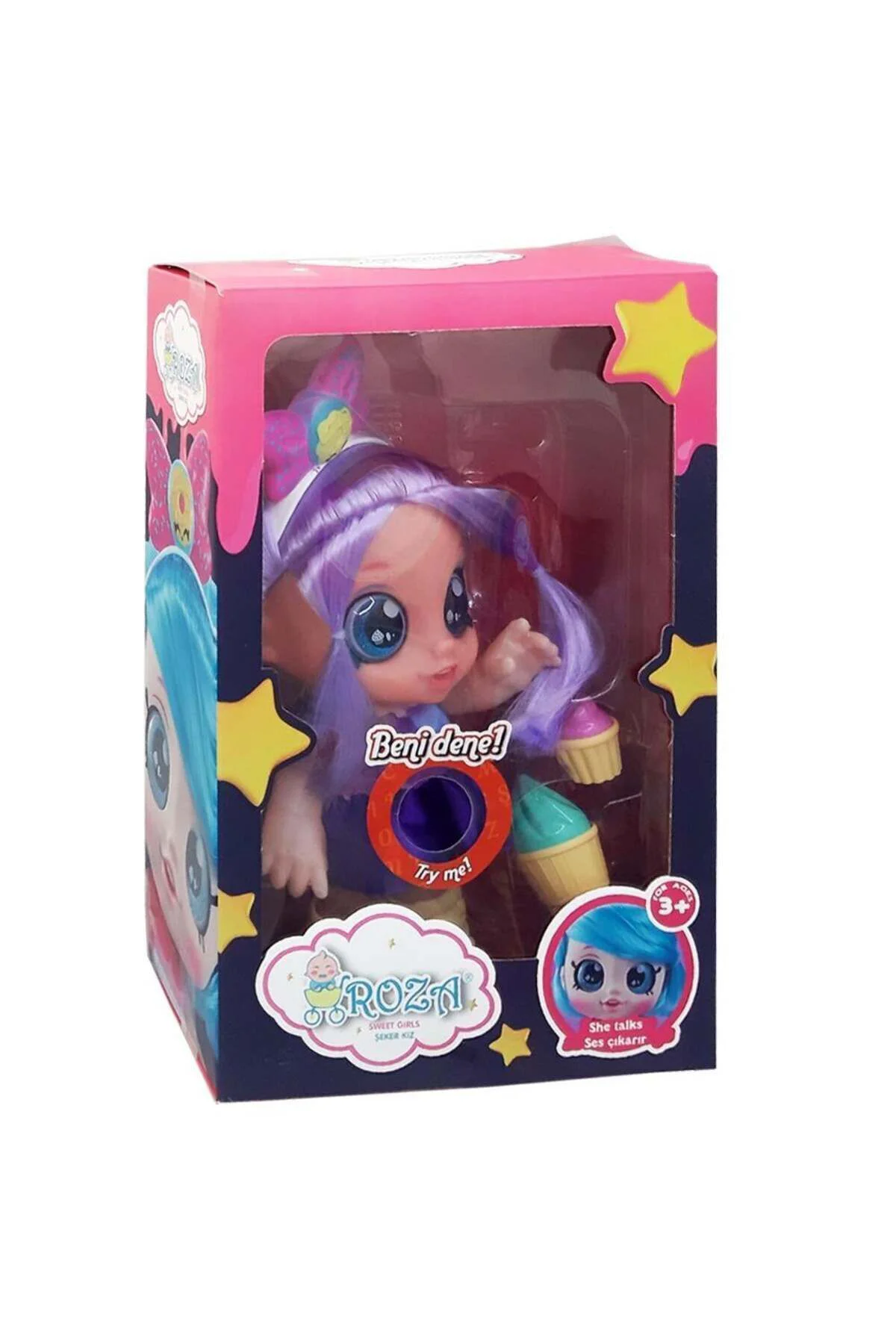 Roza Şeker Kız Bebek