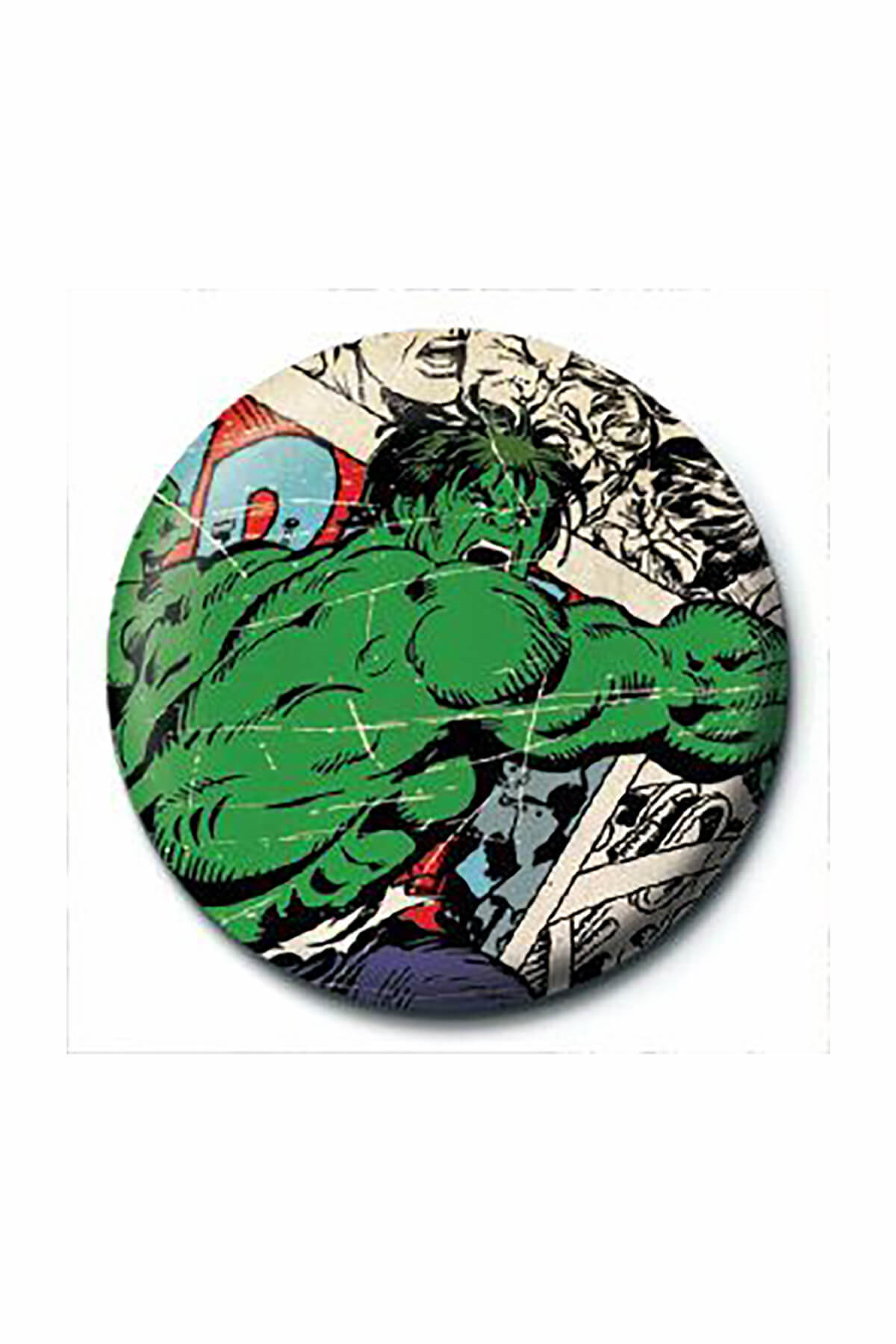 Rozet Marvel Retro Hulk Comic