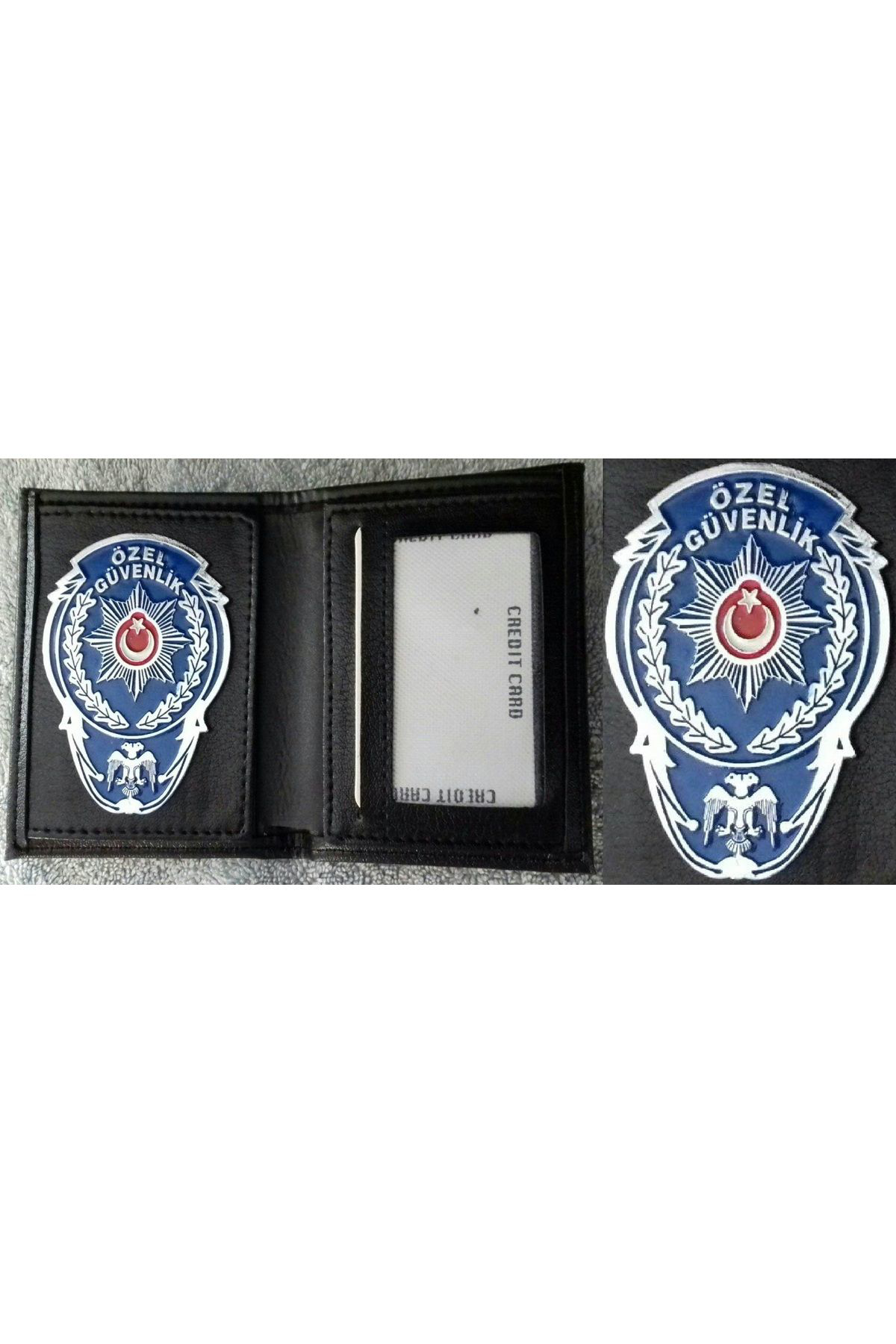 Aldatmaz Askeri Malzeme Rozet Metal.Özel Güvenlik Rozetli Cüzdani V +1-Rozet  Satinal.Siv