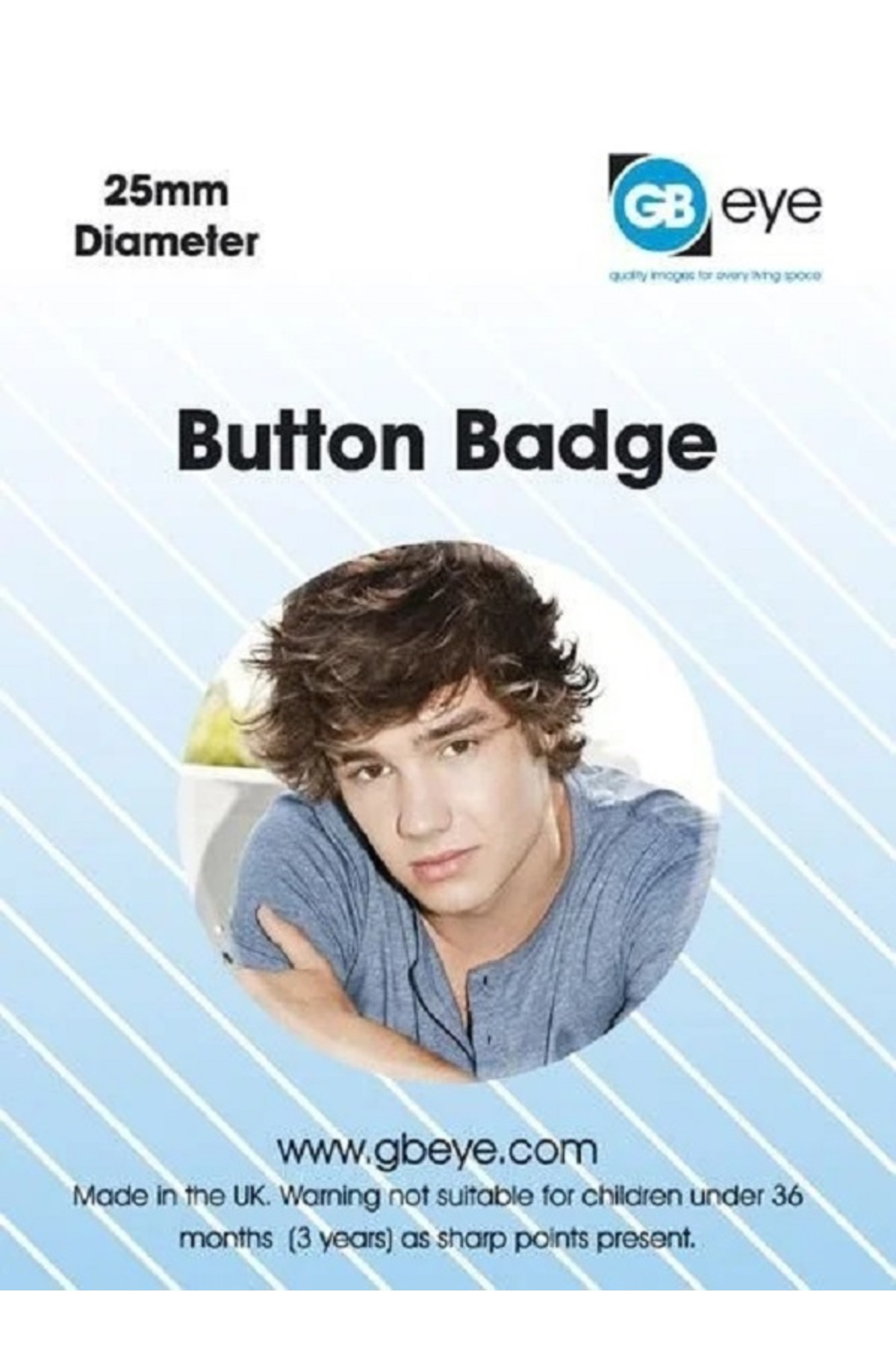 Rozet - One Direction Liam