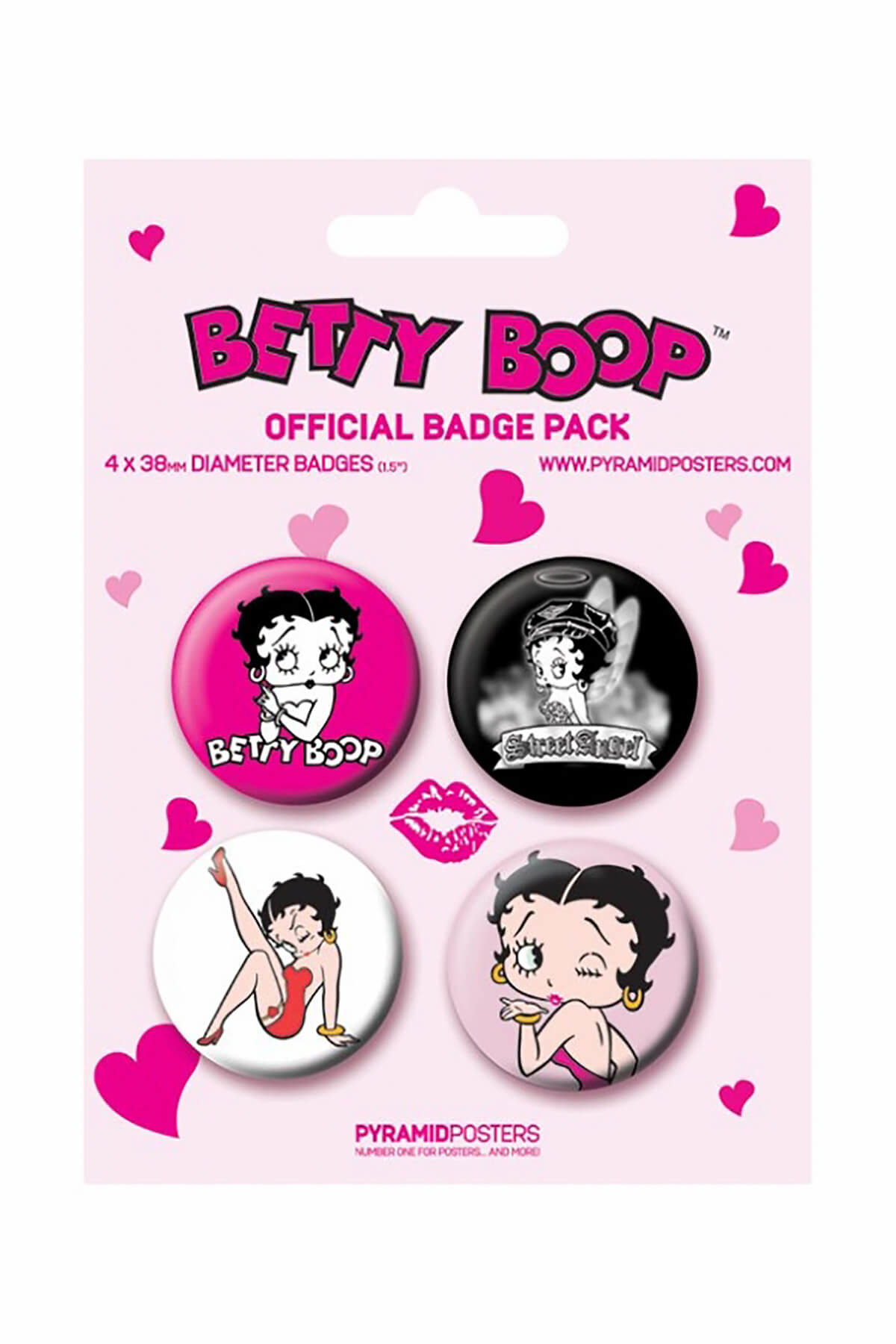 Rozet Seti Betty Boop
