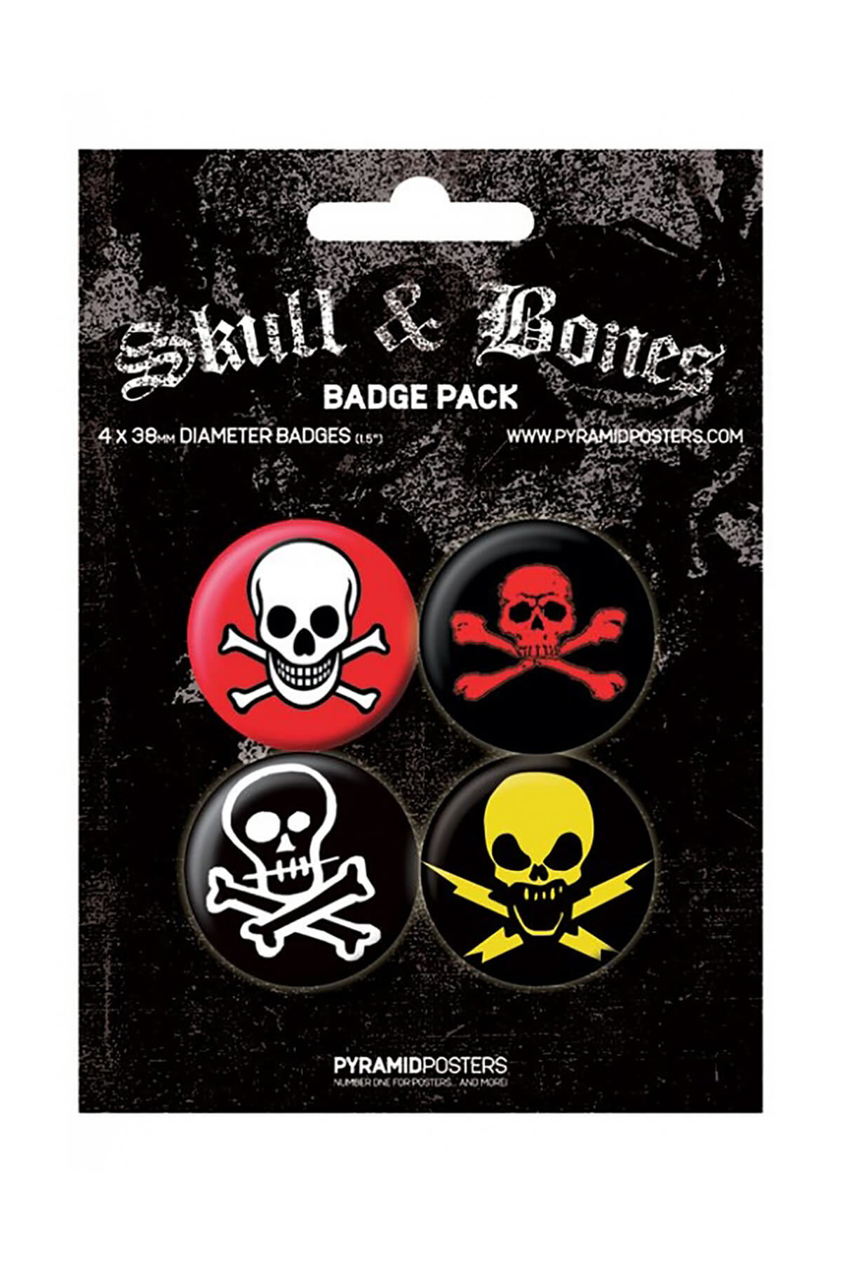Rozet Seti Skull & Crossbones