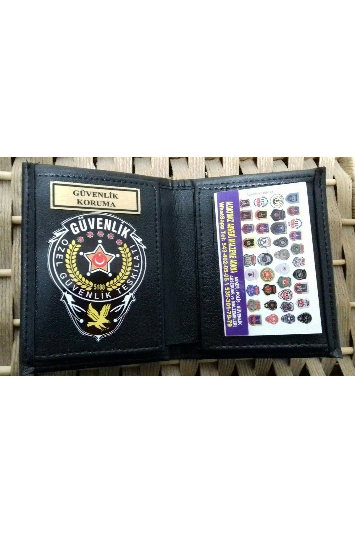 Rozeti Siyah Renk.Özel Güvenlik Rozetli Cüzdanı Satınal.Sivile Sa