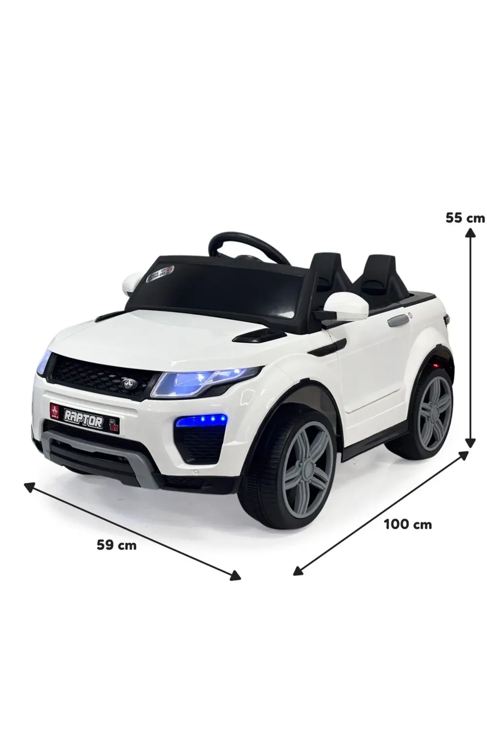 (R.Rower) Raptor Uzaktan Kumandalı Akülü Araba 12V