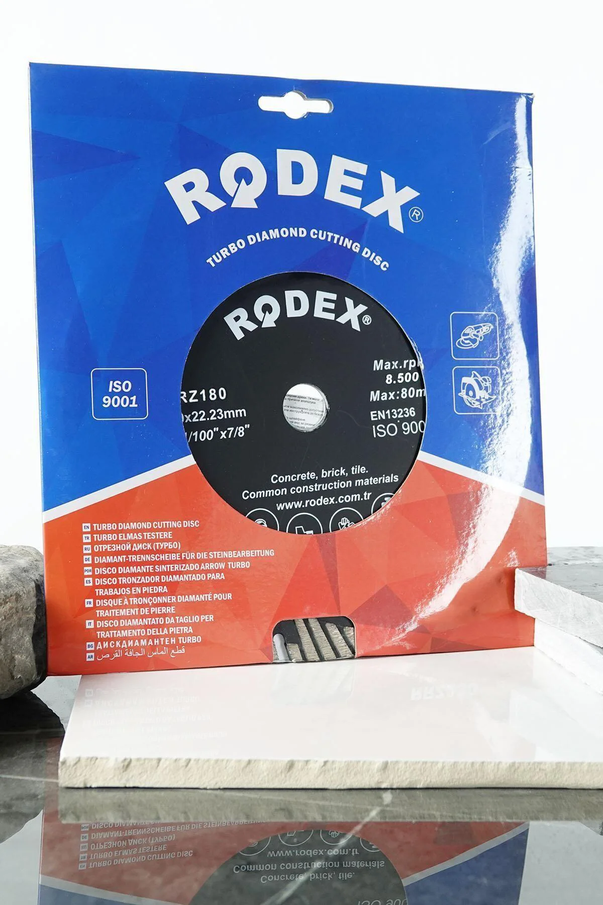 Rrz180 Uzatılmış Segment Turbo Elmas Beton, Tuğla, Granit Kesme Diski 180mm - 1 Adet Fiyatı, Yorumları ve Özellikleri