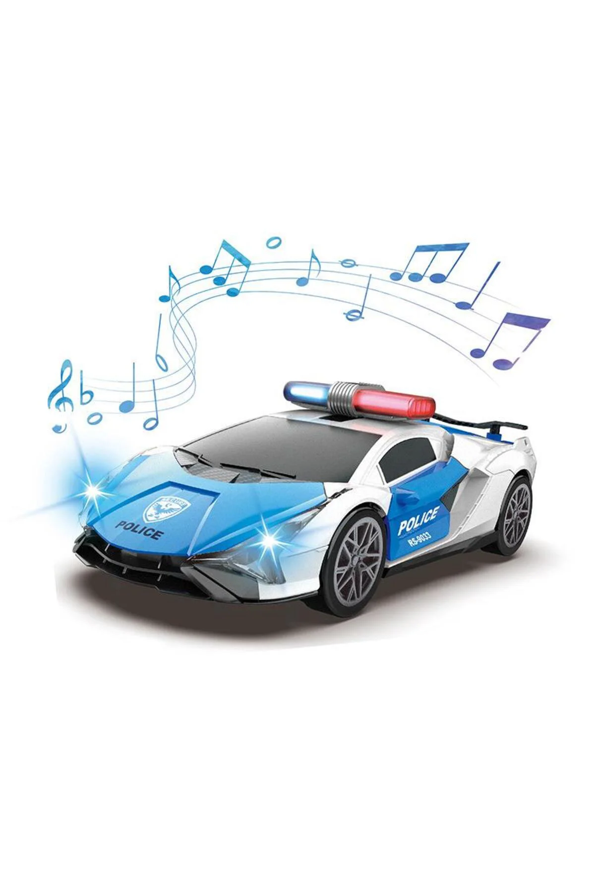 RS-9036C KUT.IŞIK.MÜZİK BUGATTİ POLİS ARABASI -ZRV
