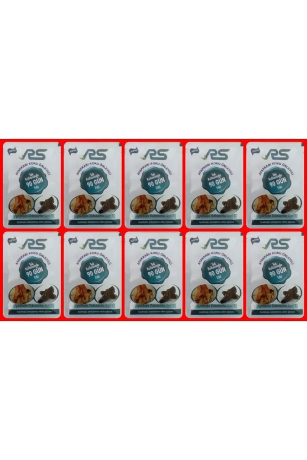 Rs Ayak Kokusu Önleyici Toz 10 Gr - 10 Paket