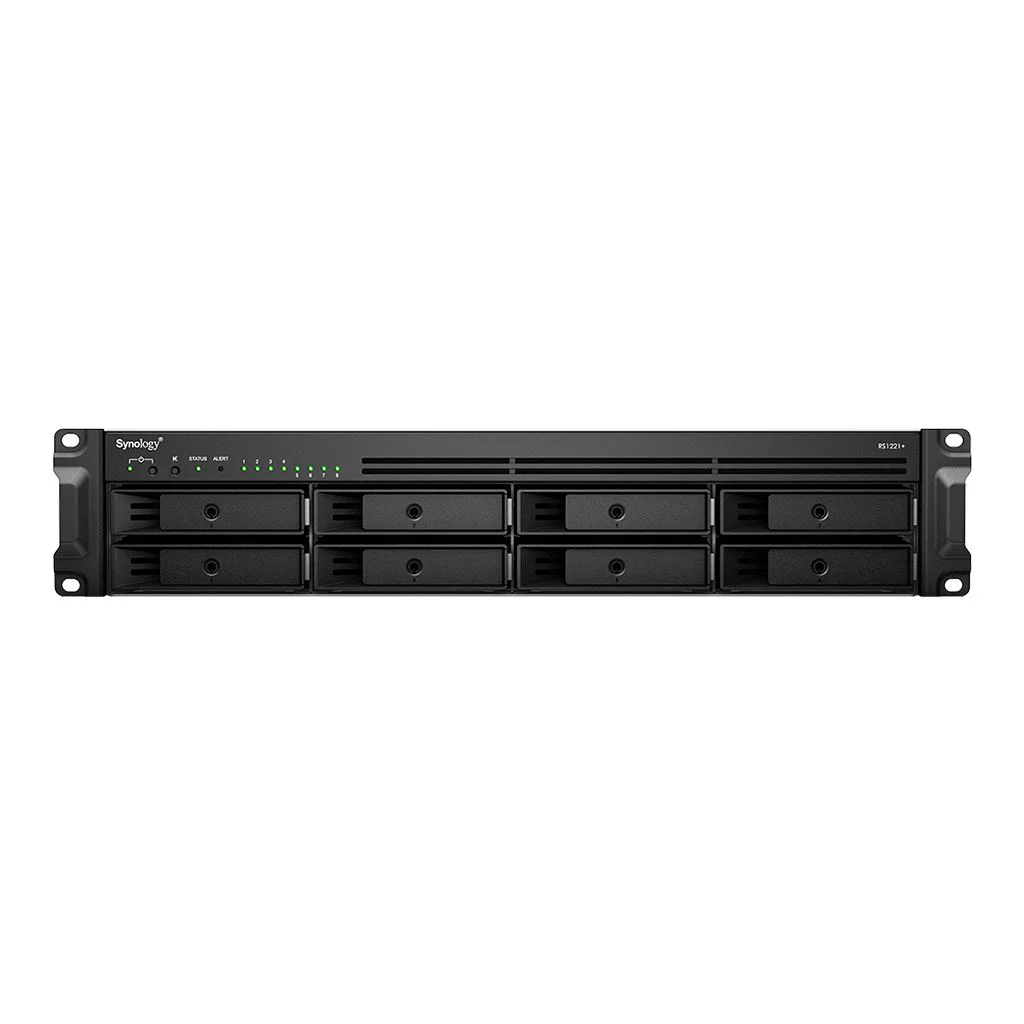 RS1221PLUS (8x3.5''/2.5'') Rack NAS 2U ( Birlikte RKS-02 Rail kiti alınmalıdır )