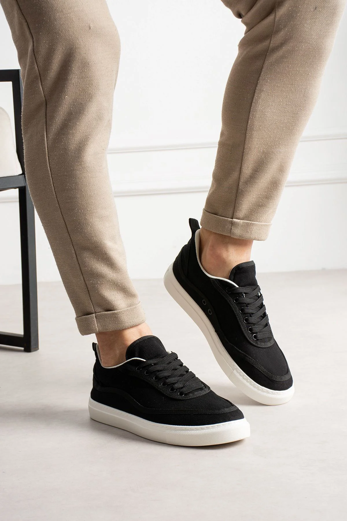 RS625 - Keten Erkek Spor Ayakkabı SIYAH/SIYAH RS625 - Keten Erkek Spor Ayakkabı SIYAH/SIYAH