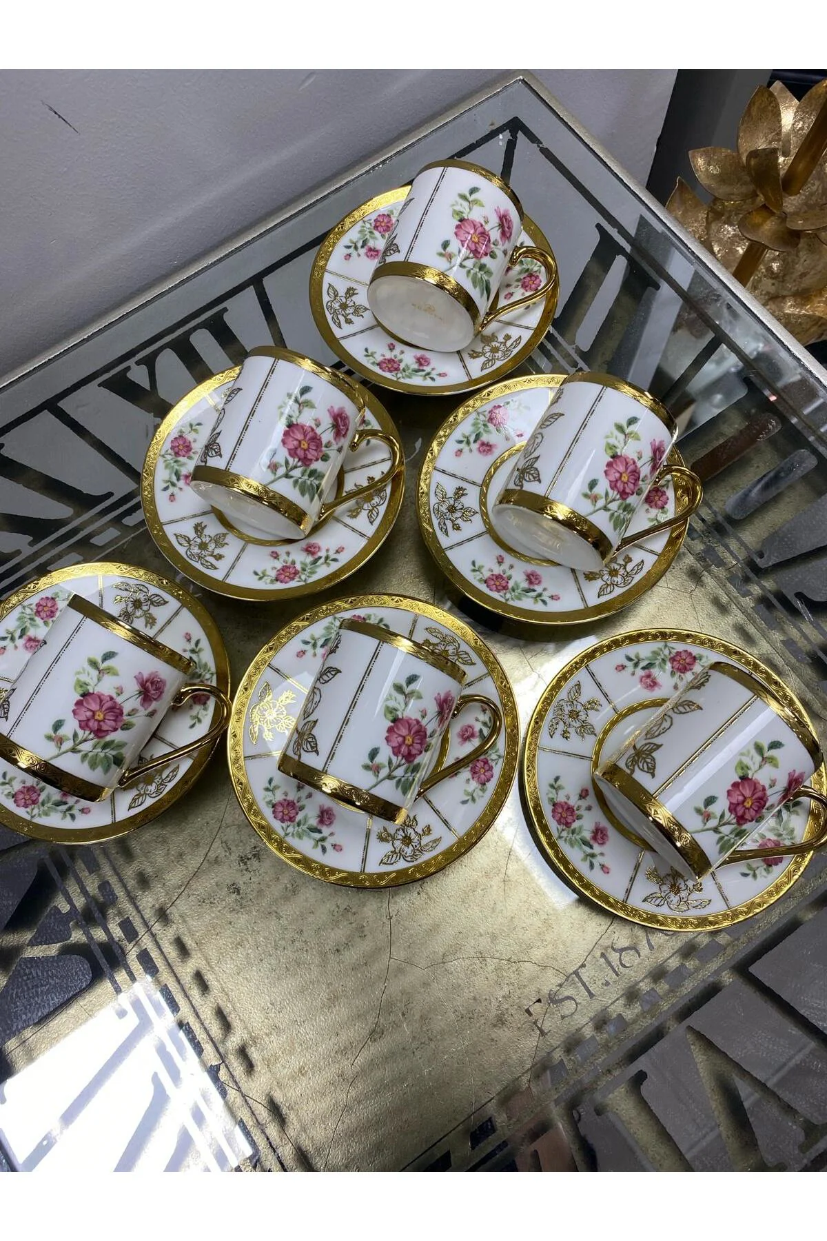 Rsy-228 6’Lı Porselen Fincan Takımı (Tatum)
