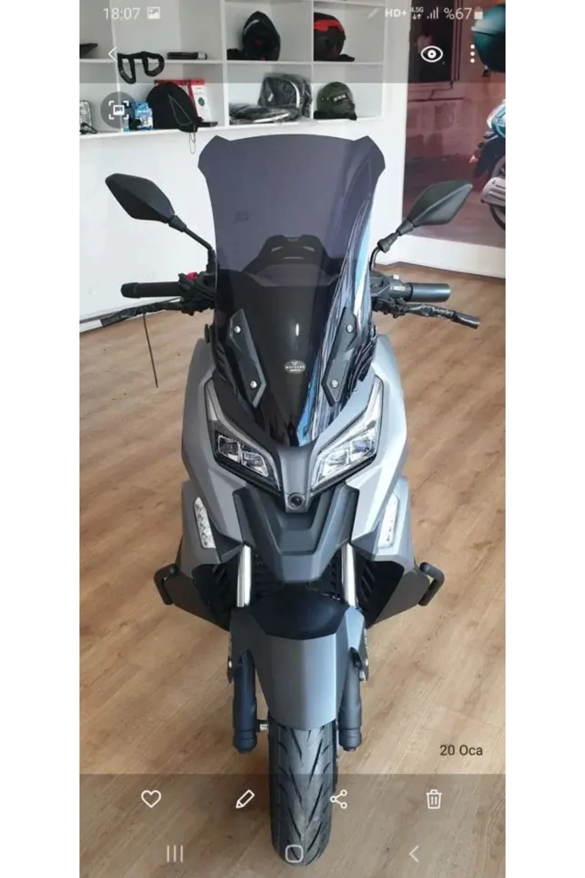 RT2 Ragner Ön Cam 2023-2026 Model 56cm Siyah Renkli 4mm UZUN