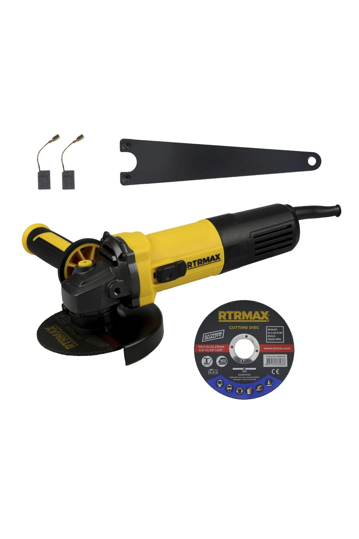 Rtm1080 Avuç Taşlama Makinası 115 Mm 750 W Devir Ayarlı Rtm1080 Avuç Taşlama Makinası 115 Mm 750 W Devir Ayarlı