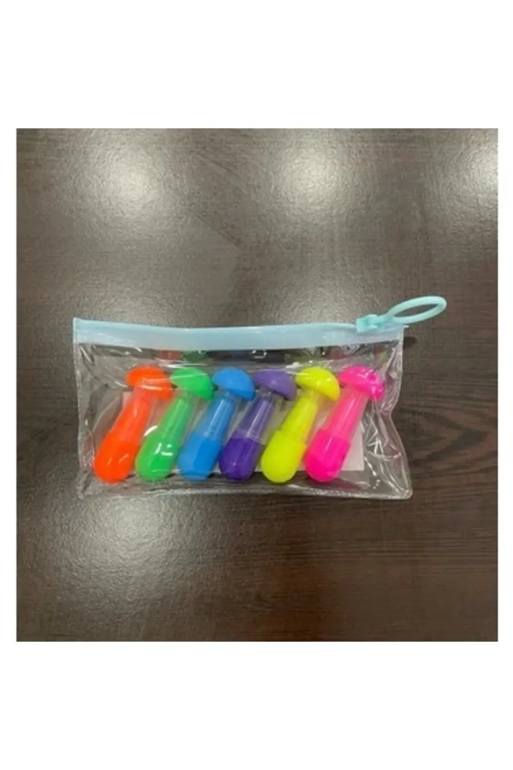 RUBENİS 6 LI MANTAR ŞEKİLLİ MİNİ FOSFORLU KALEM