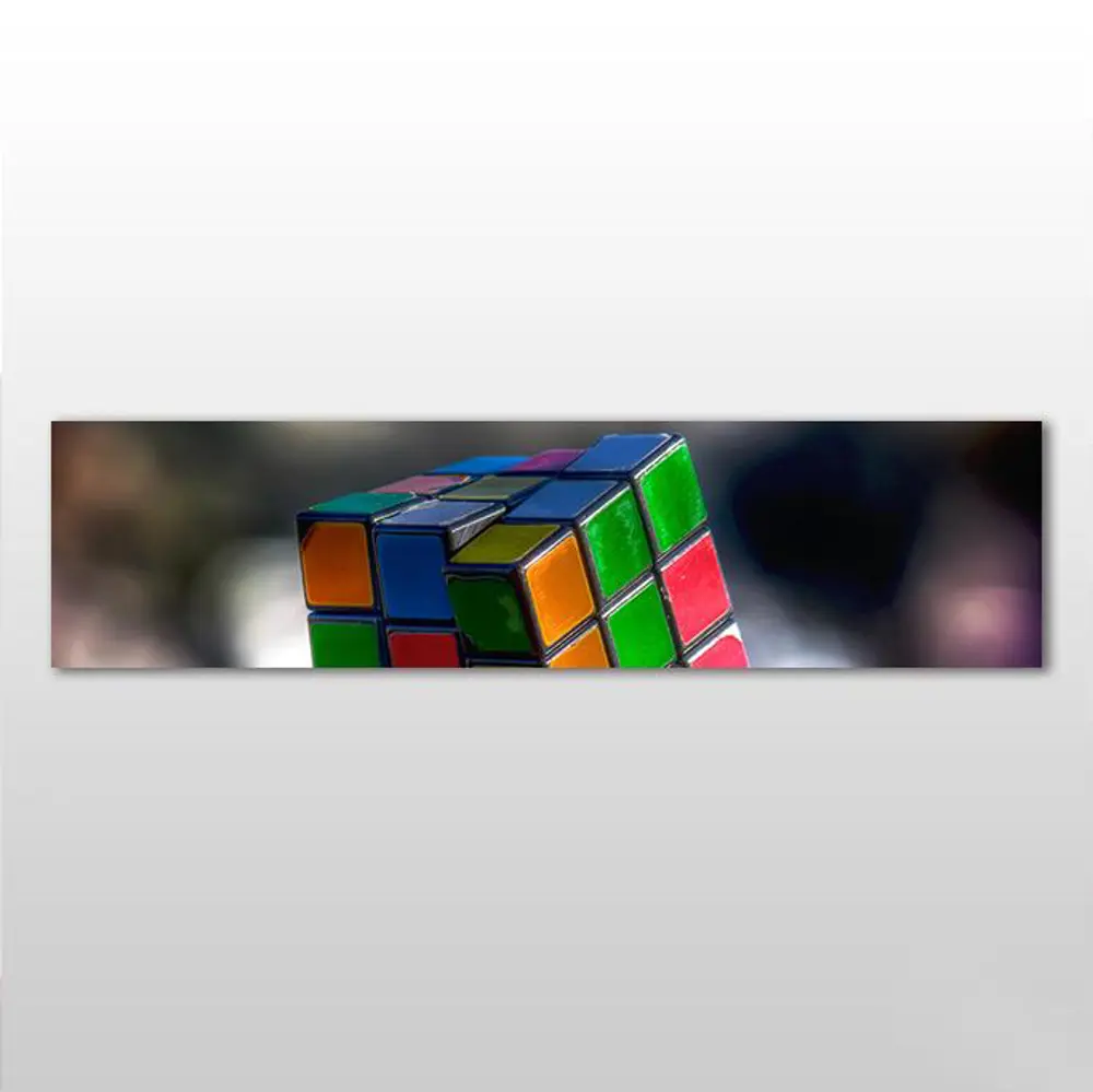 Rubik Küpü Kanvas Tablo Rubik Küpü Kanvas Tablo
