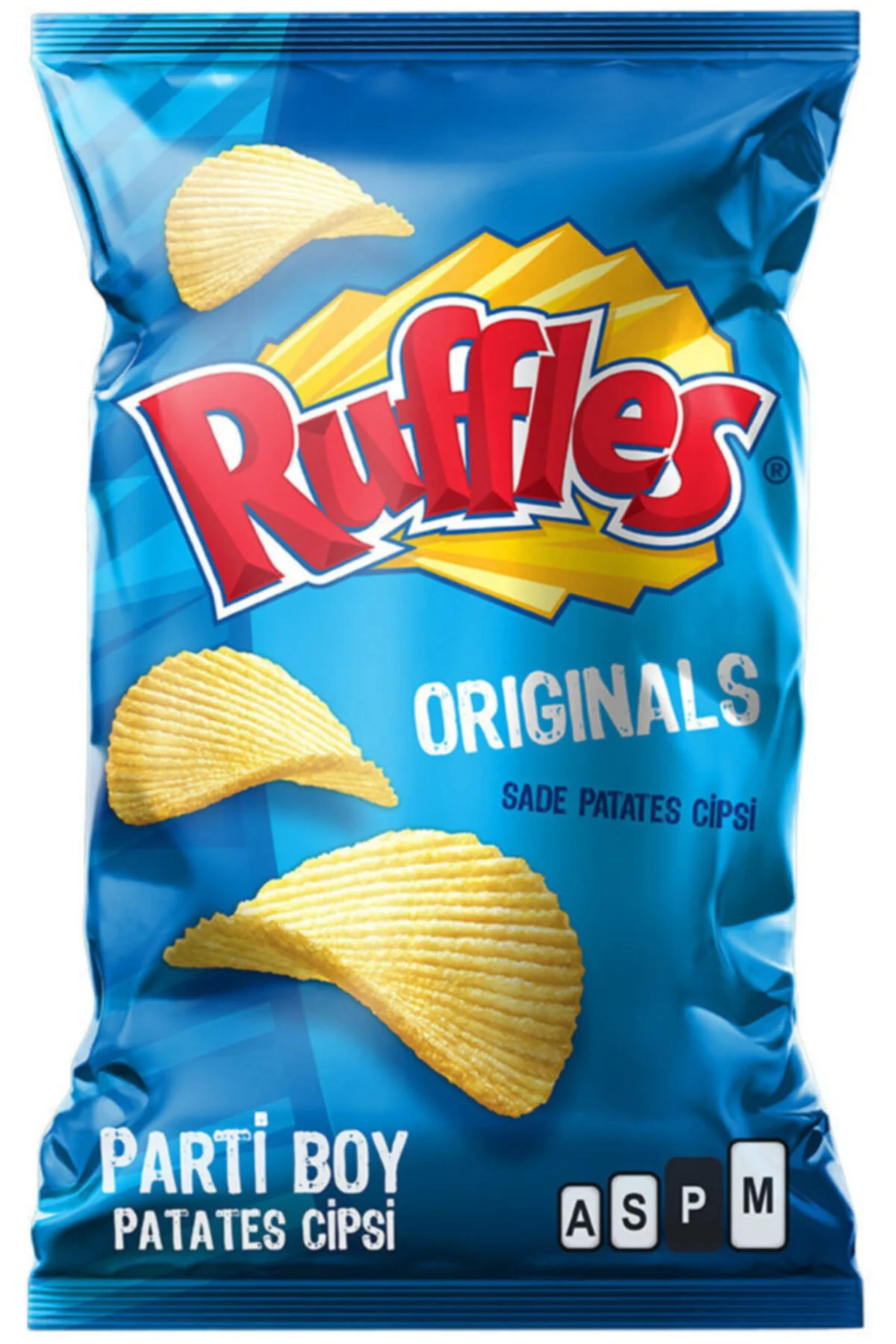 RUFFLESOriginals Sade Patates Cipsi Parti Boy 150 G