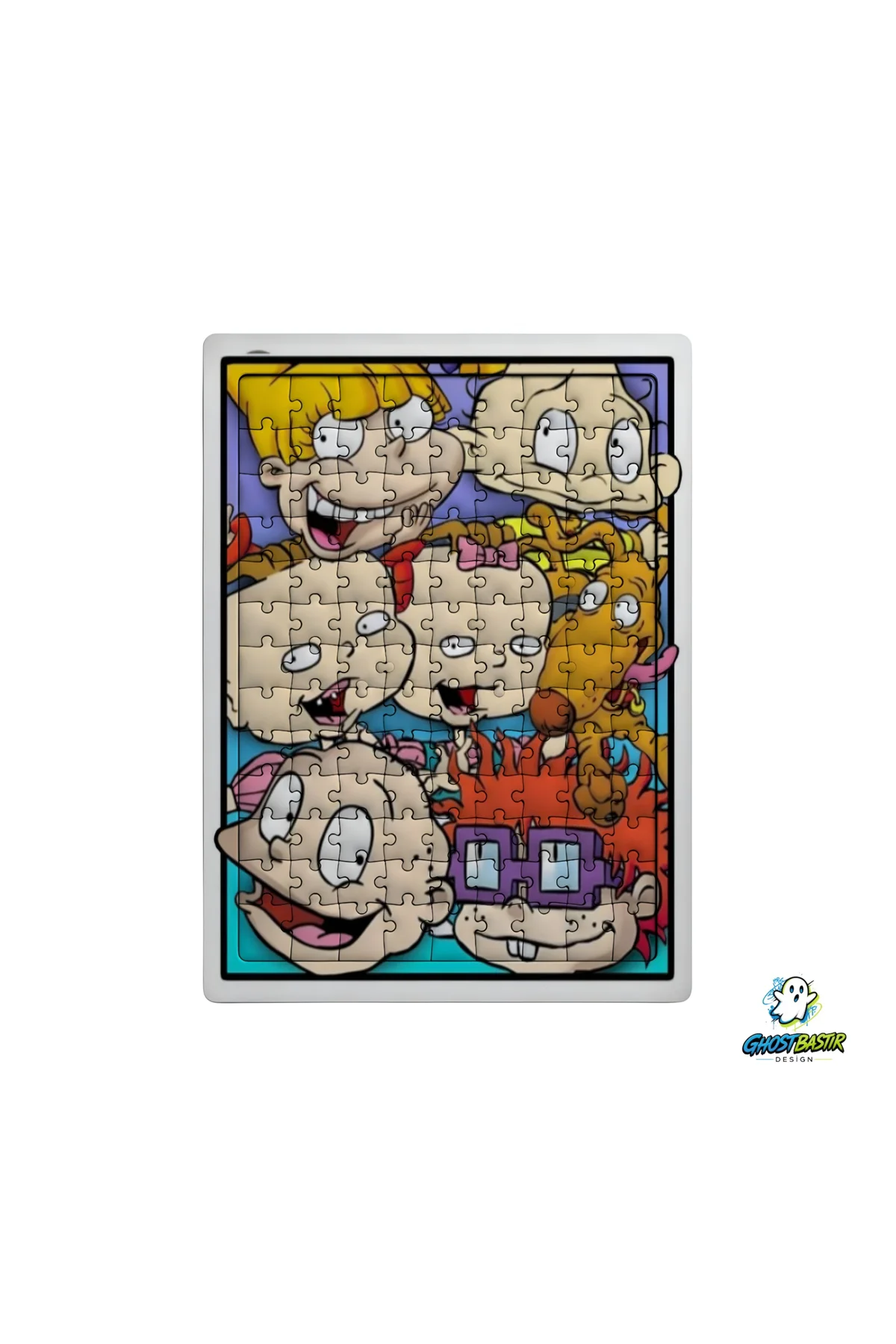 Rugrats 99 Parça Ayaklı Puzzle – Dekoratif Çocuk Yapbozu 0184
