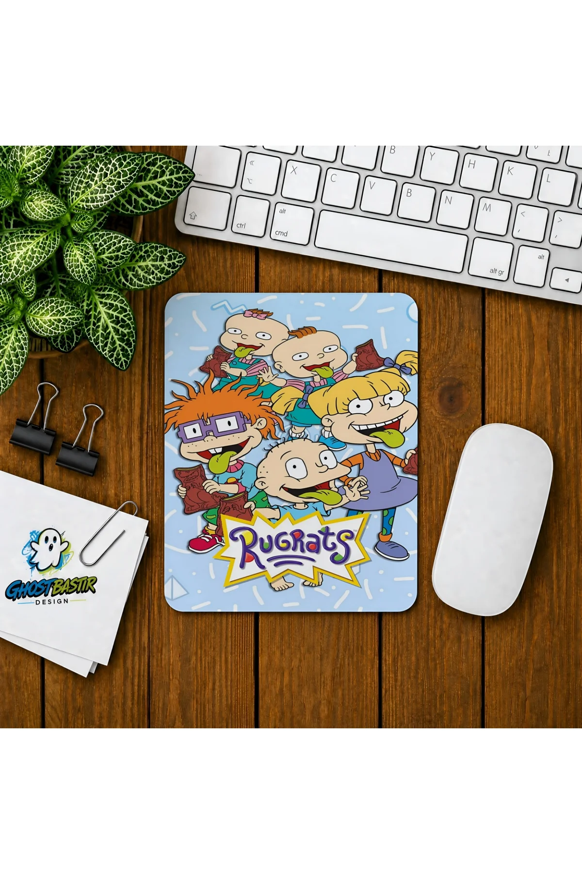 Rugrats Baskılı Oyuncu Mousepad 0262