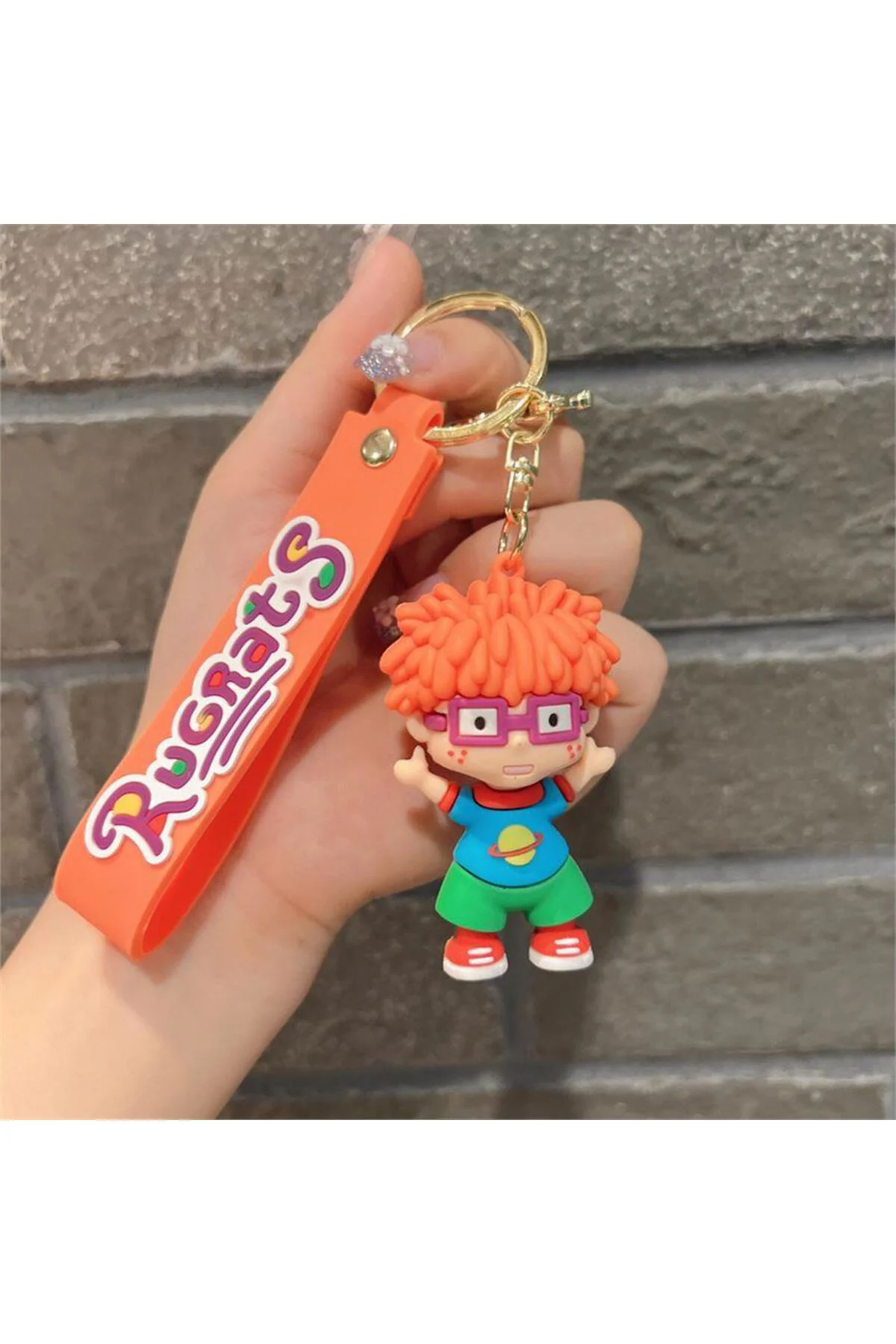 Rugrats - Chuckie Finster Silikon Anahtarlık