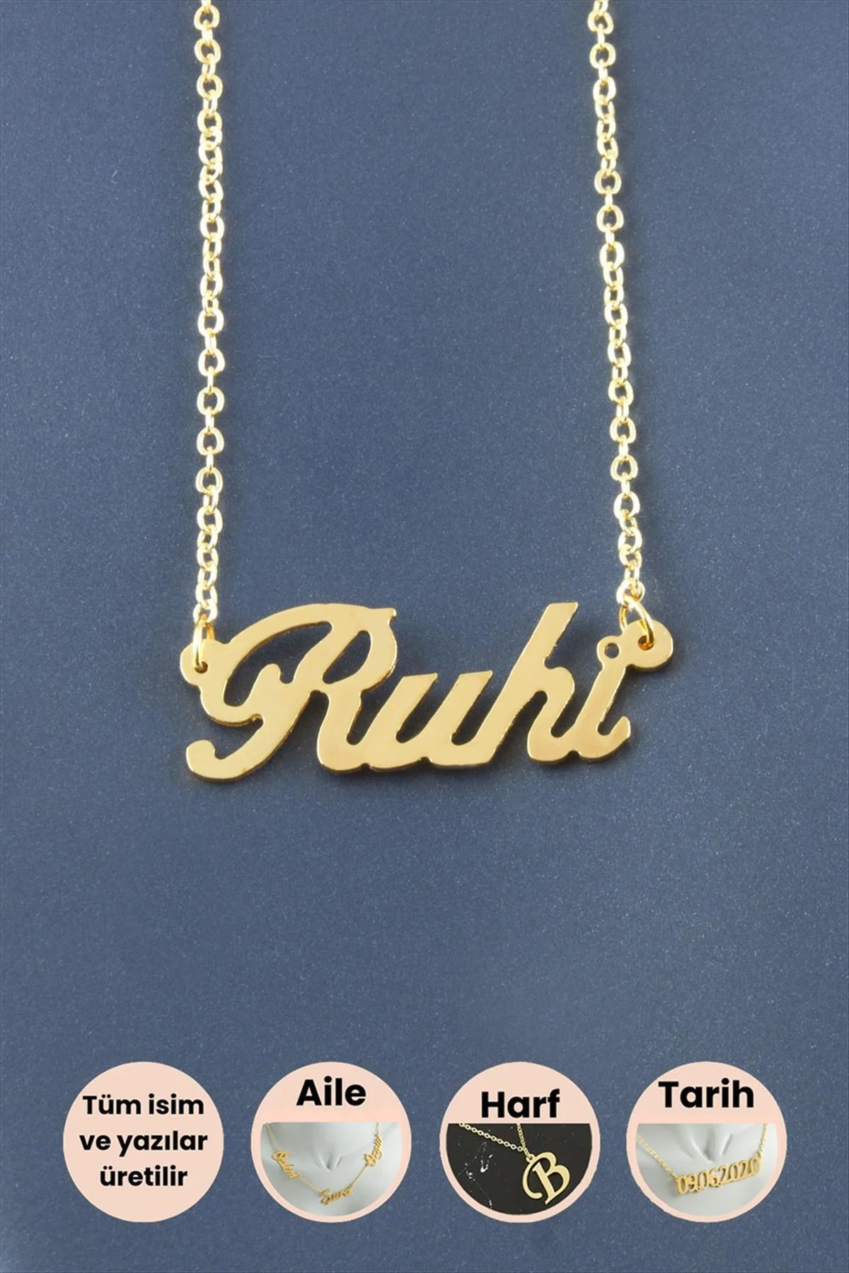 Ruhi İsimli Kolye Ruhi İsimli Kolye