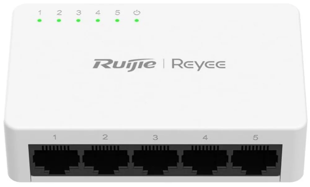 Ruijie Reyee RG-ES05G-L 5 Portlu 10-100-1000 Gigabit Tak Çal Tak 