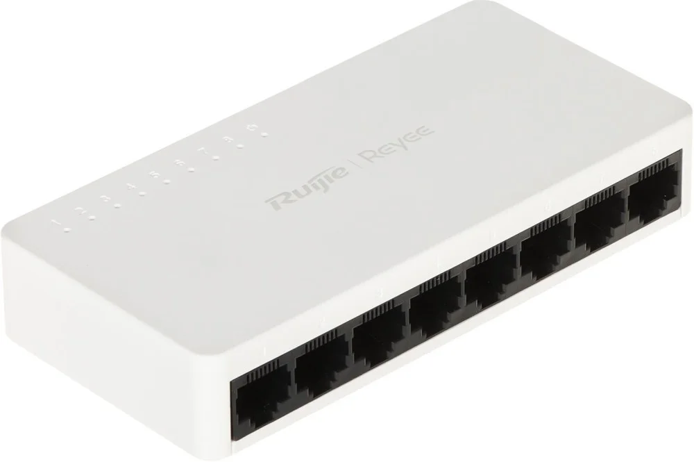 Ruijie Reyee RG-ES08F 8 Portlu, 10-100 Fast Ethernet Tak Çalıştır