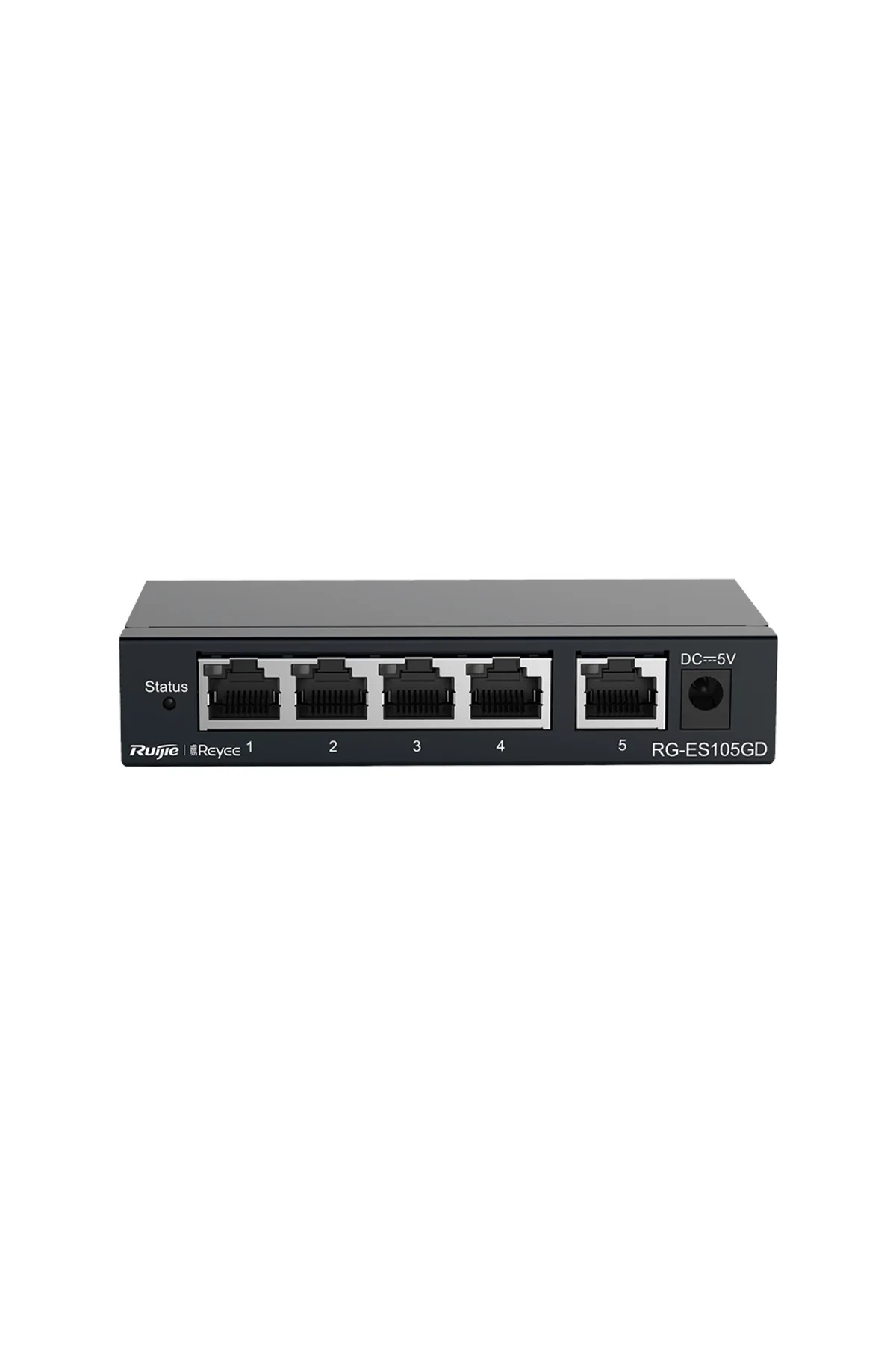 RUIJIE REYEE RG-ES105GD 5 Port GigaBit Switch Metal Kasa RUIJIE REYEE RG-ES105GD 5 Port GigaBit Switch Metal Kasa