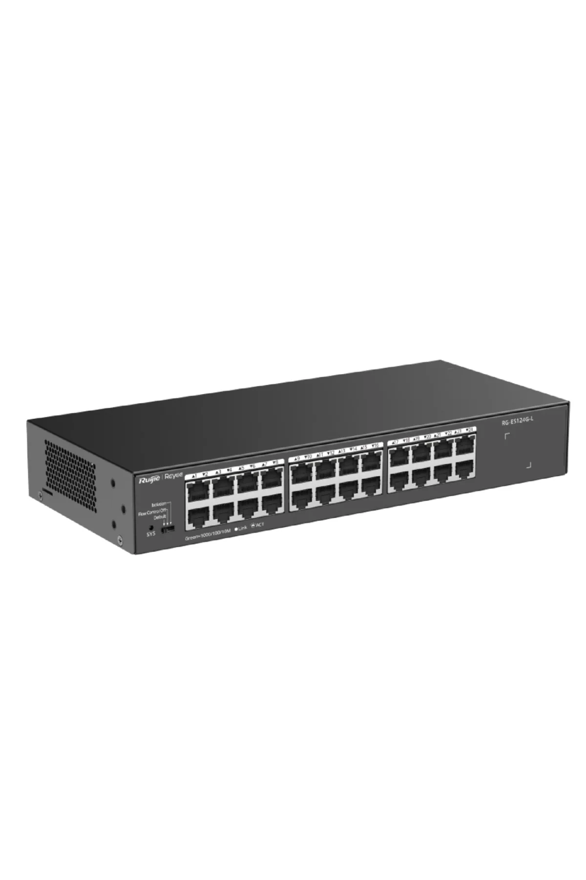 RUIJIE REYEE RG-ES124G-L 24Port GigaBit Switch Metal Kasa RUIJIE REYEE RG-ES124G-L 24Port GigaBit Switch Metal Kasa