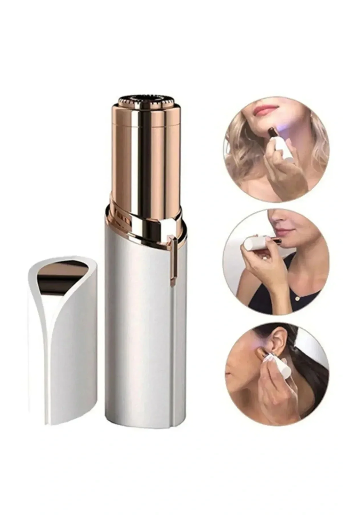 Ruj Şeklinde Yüz Tüy Temizleyici Tüy Alma Temizleme Brows Kaş Bıyık Tüy Epilasyon Aleti Ruj Şeklinde Yüz Tüy Temizleyici Tüy Alma Temizleme Brows Kaş Bıyık Tüy Epilasyon Aleti