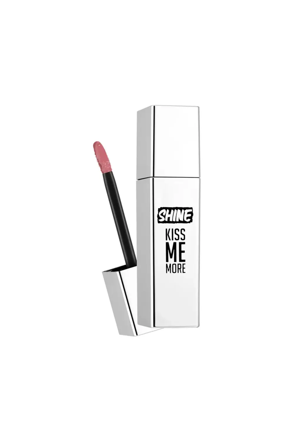 Ruj Shine Kiss Me More Dudak Dövmesi Flormar 07 Pinky Touch, 3,5