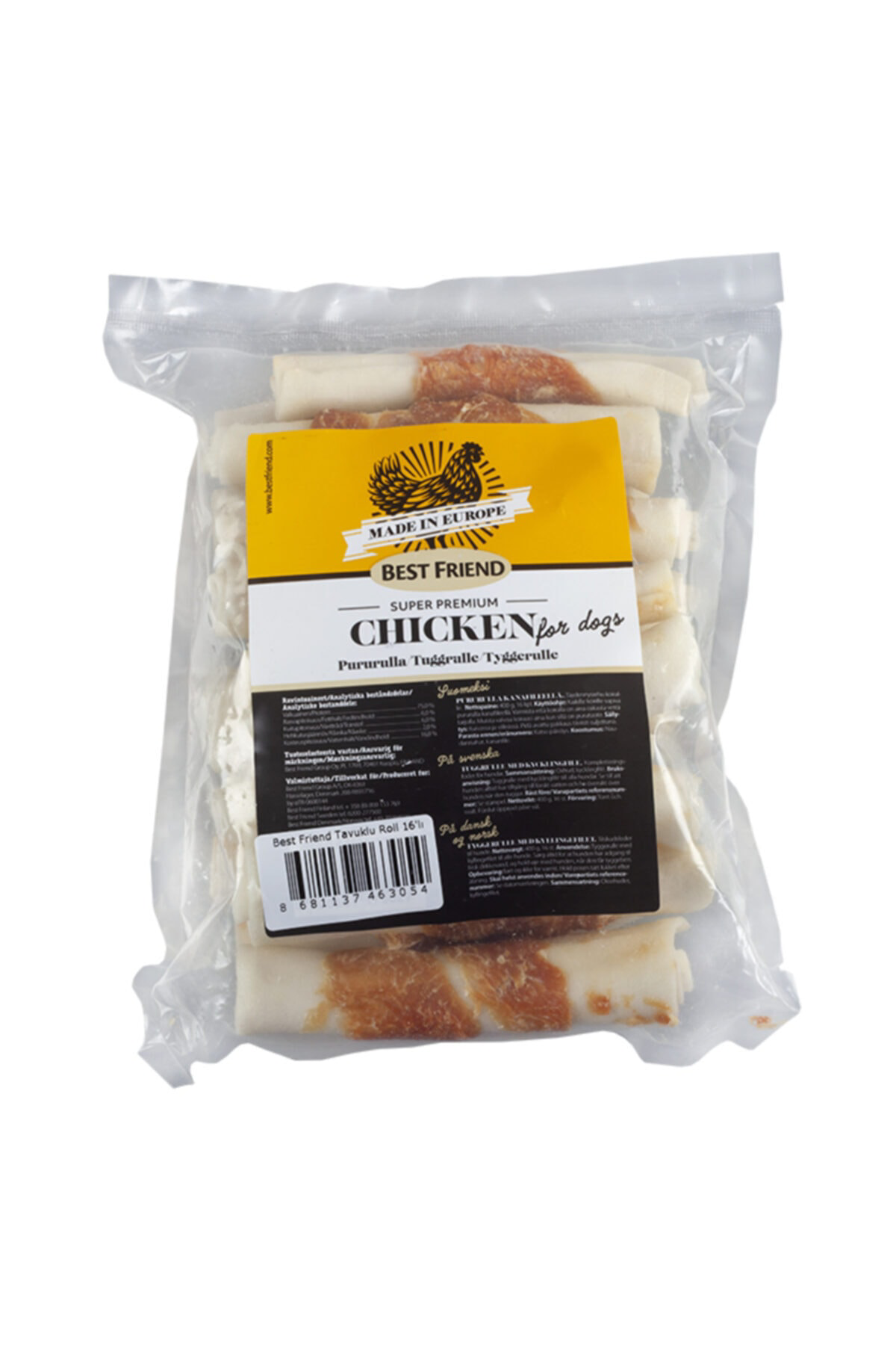 Rulo Tavuklu Beyaz Kemik 400 Gr