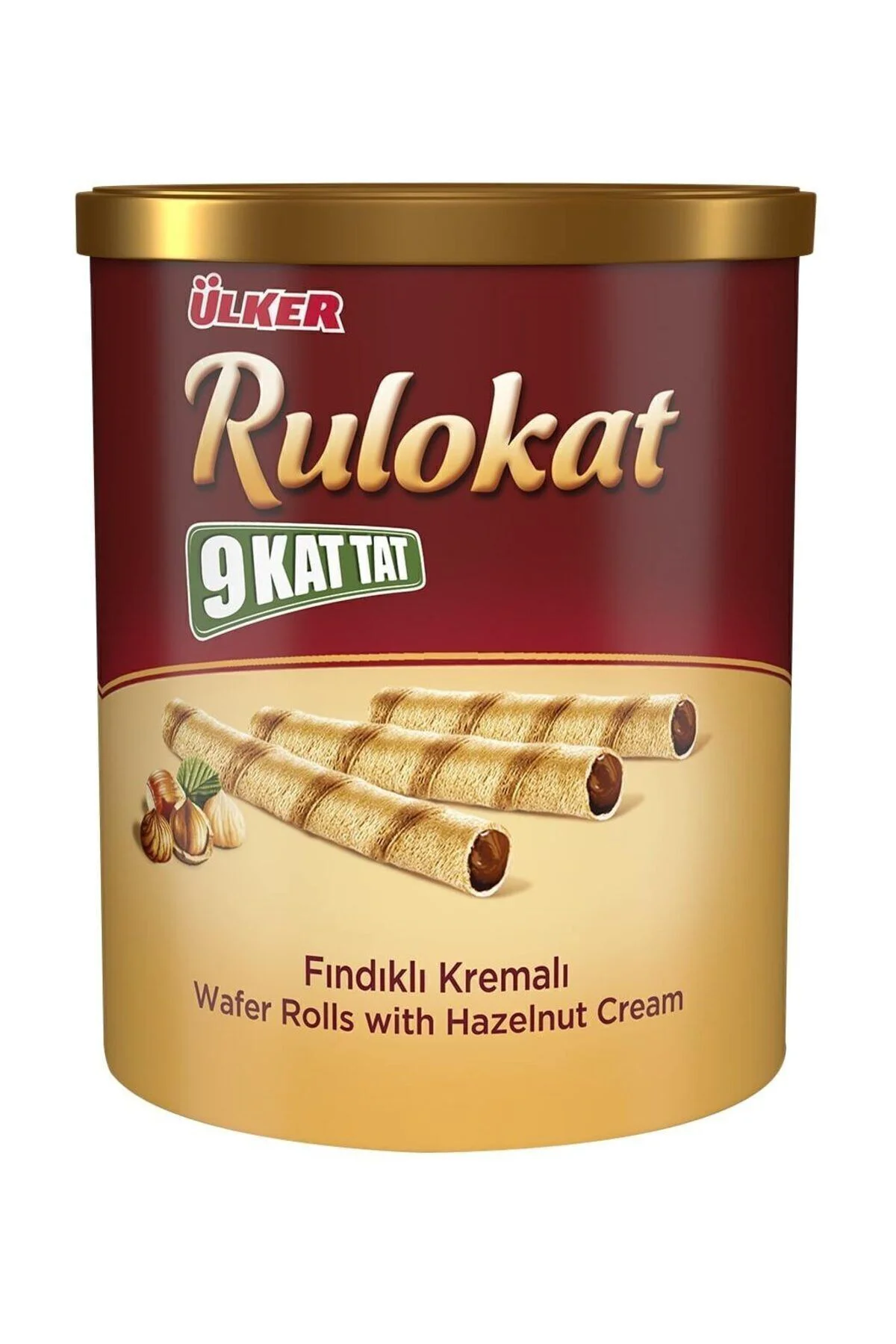 RULOKAT FINDIK KREM. GOFRET TENEKE 170 Gr